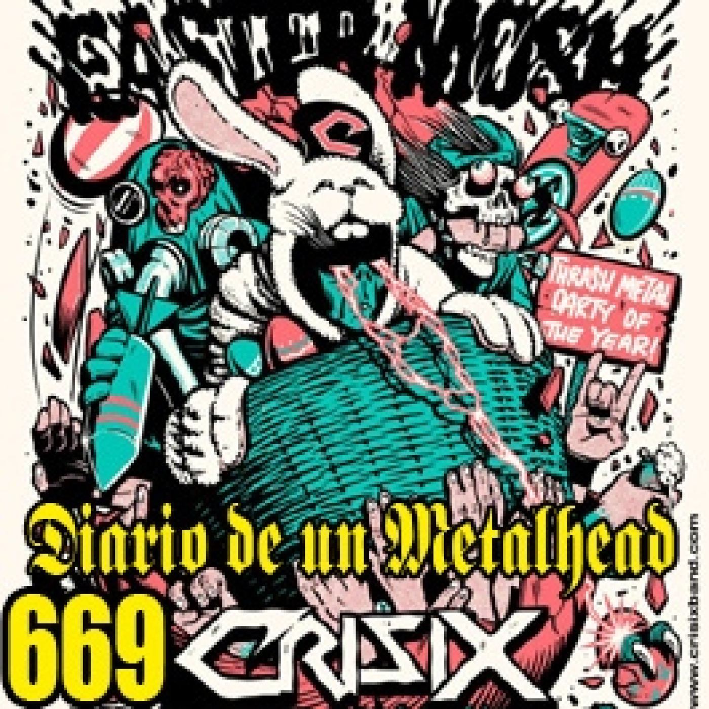 Diario de un Metalhead 669 CRISIX episode artwork