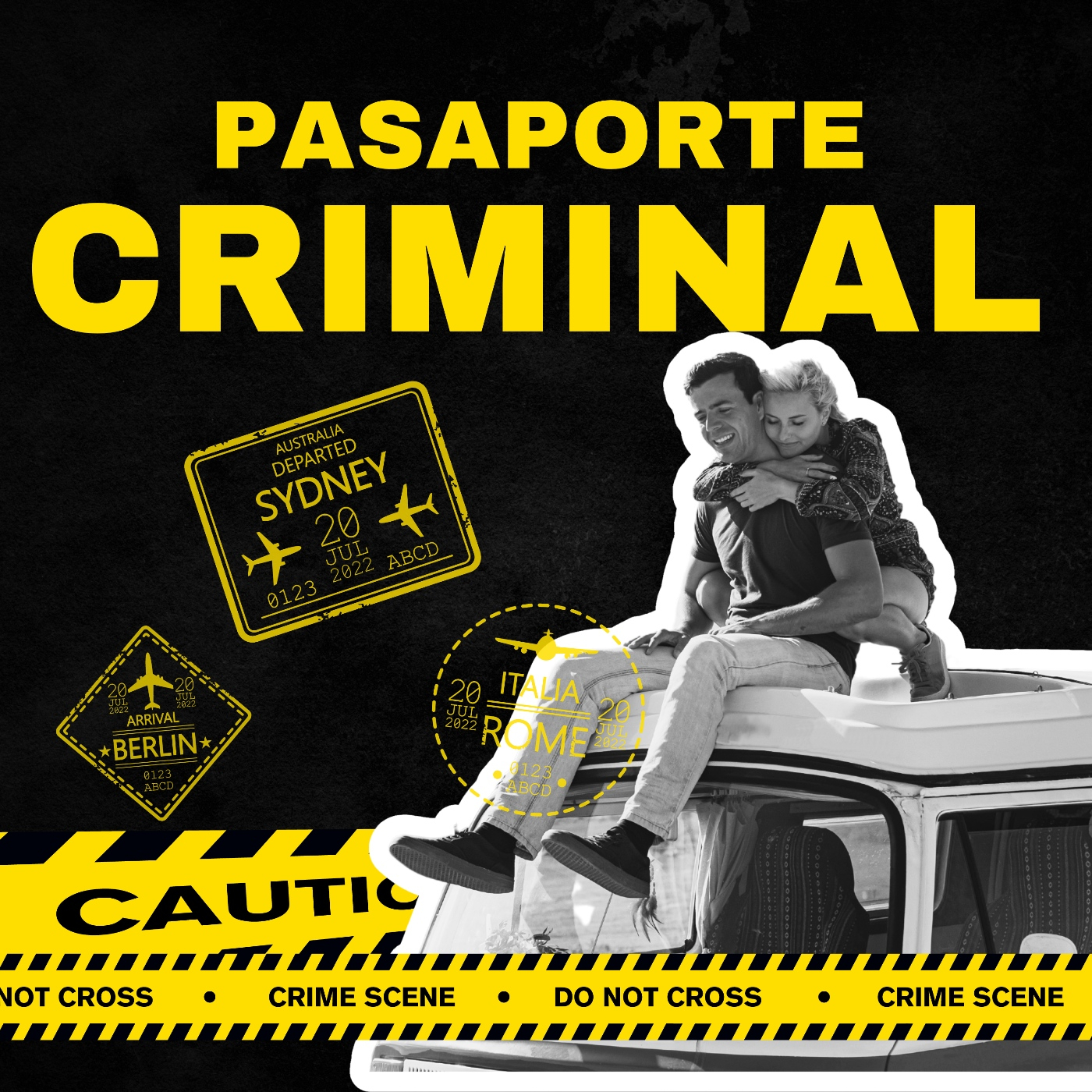 Pasaporte Criminal, Crímenes y Viajes