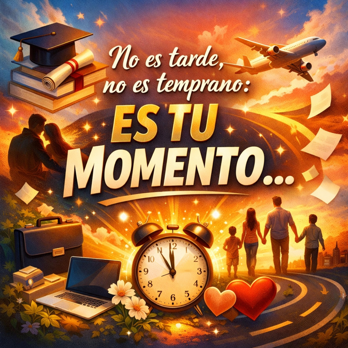 NO ES TARDE, NO ES TEMPRANO: ES TU MOMENTO episode artwork