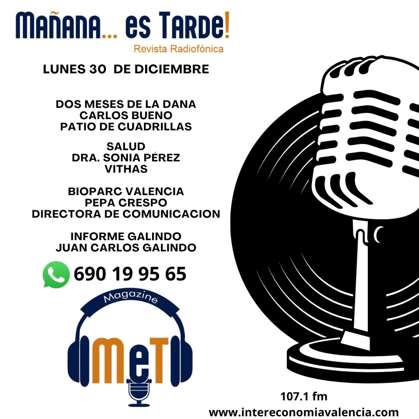 MAÑANA ES TARDE!!! MET