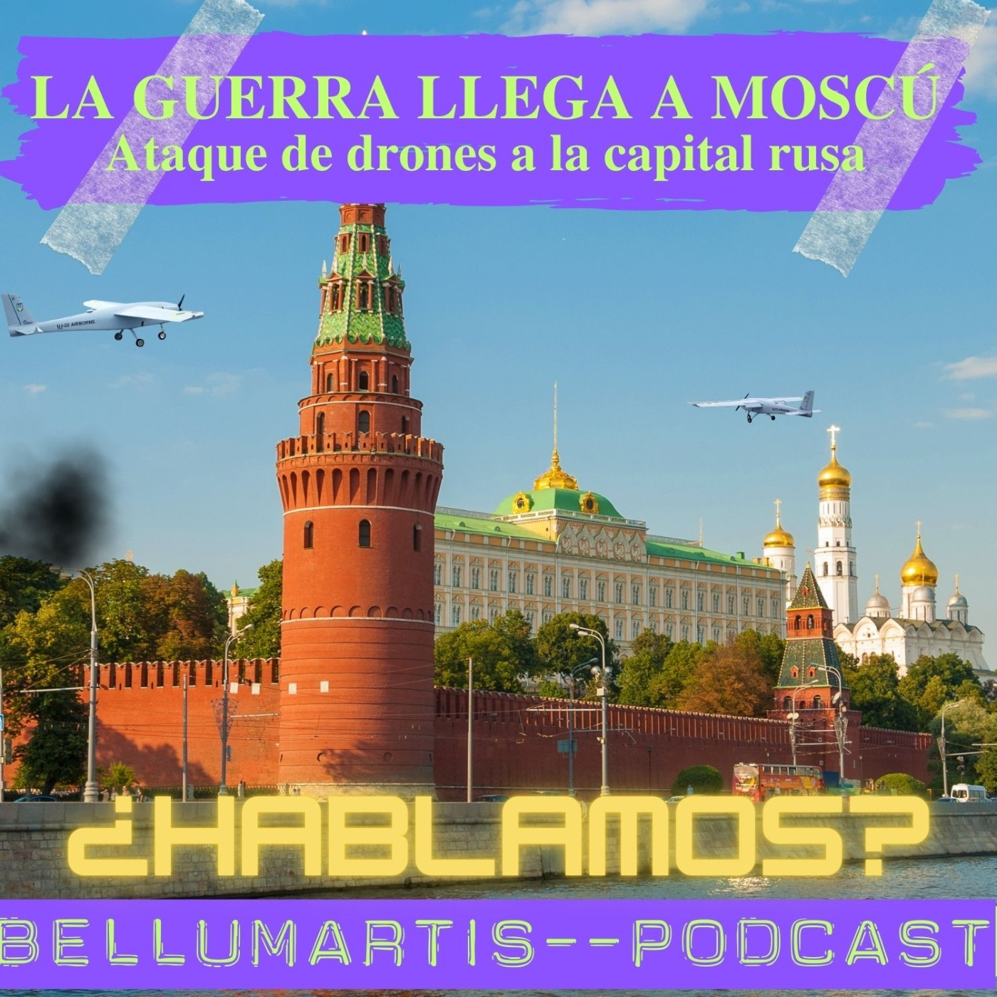 LA GUERRA LLEGA A MOSCÚ: Ataque de drones a la capital rusa. GUERRA EN UCRANIA