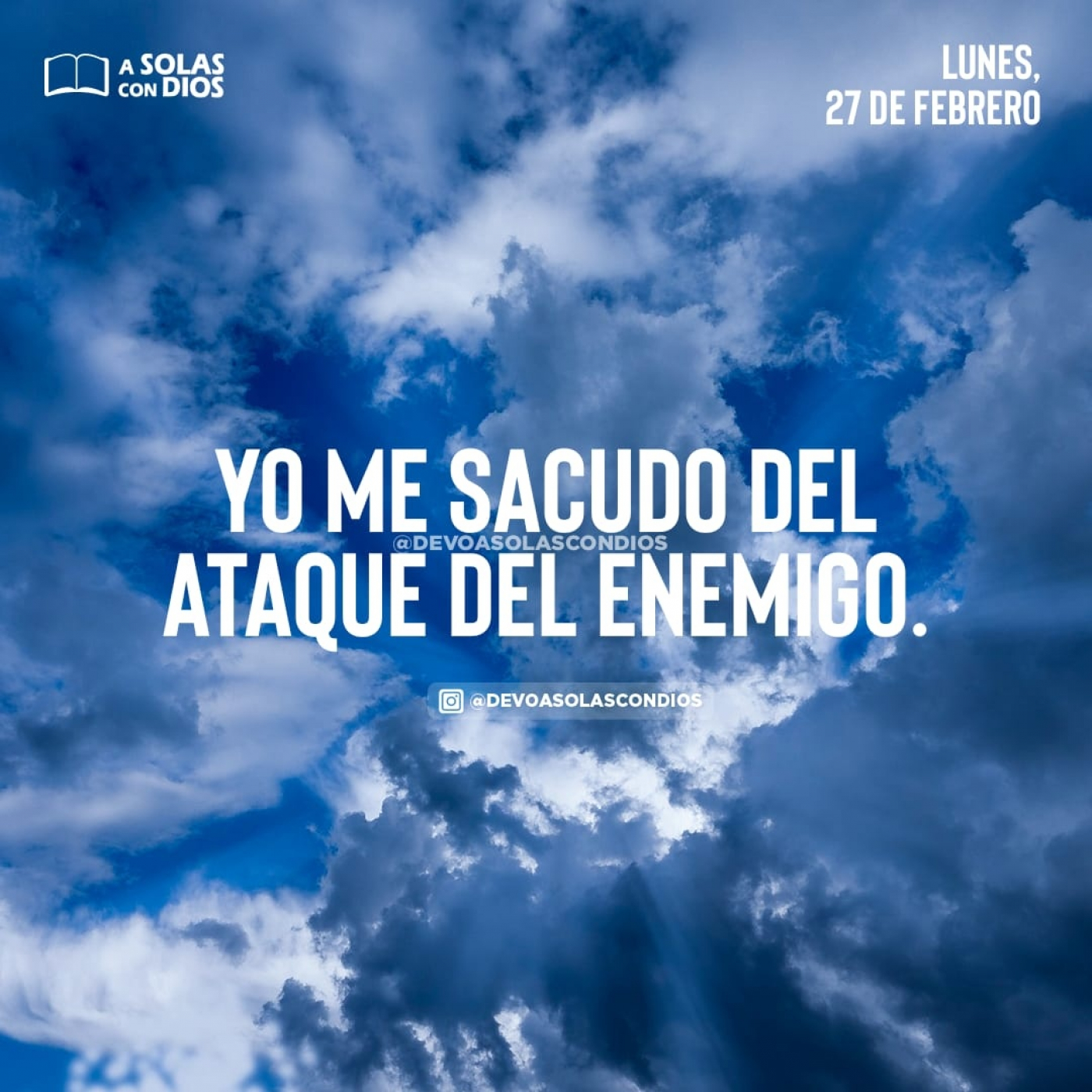 A Solas con Dios