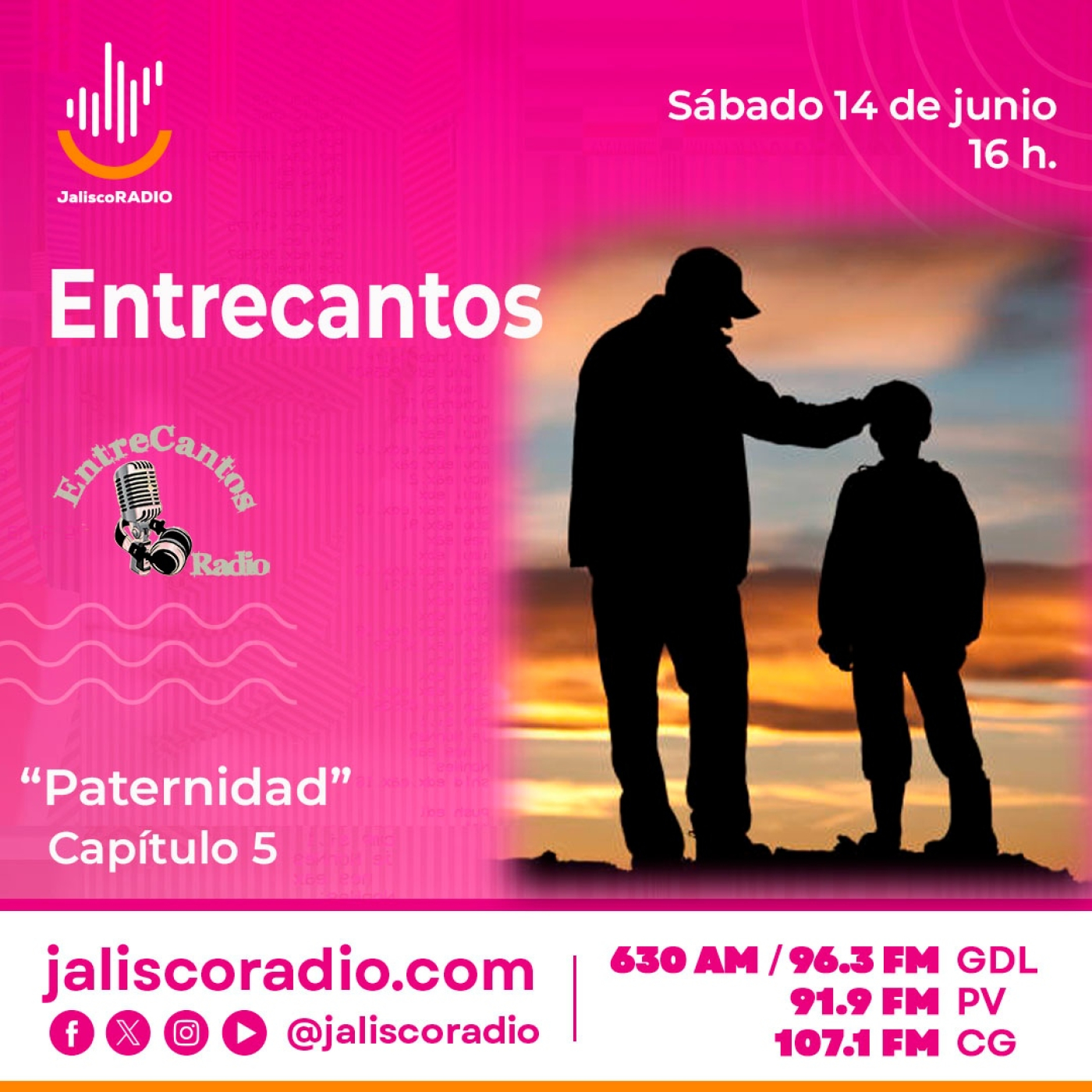 Programa Entrecantos 14 de junio, 2025: "Paternidad" - Capítulo 5 episode artwork