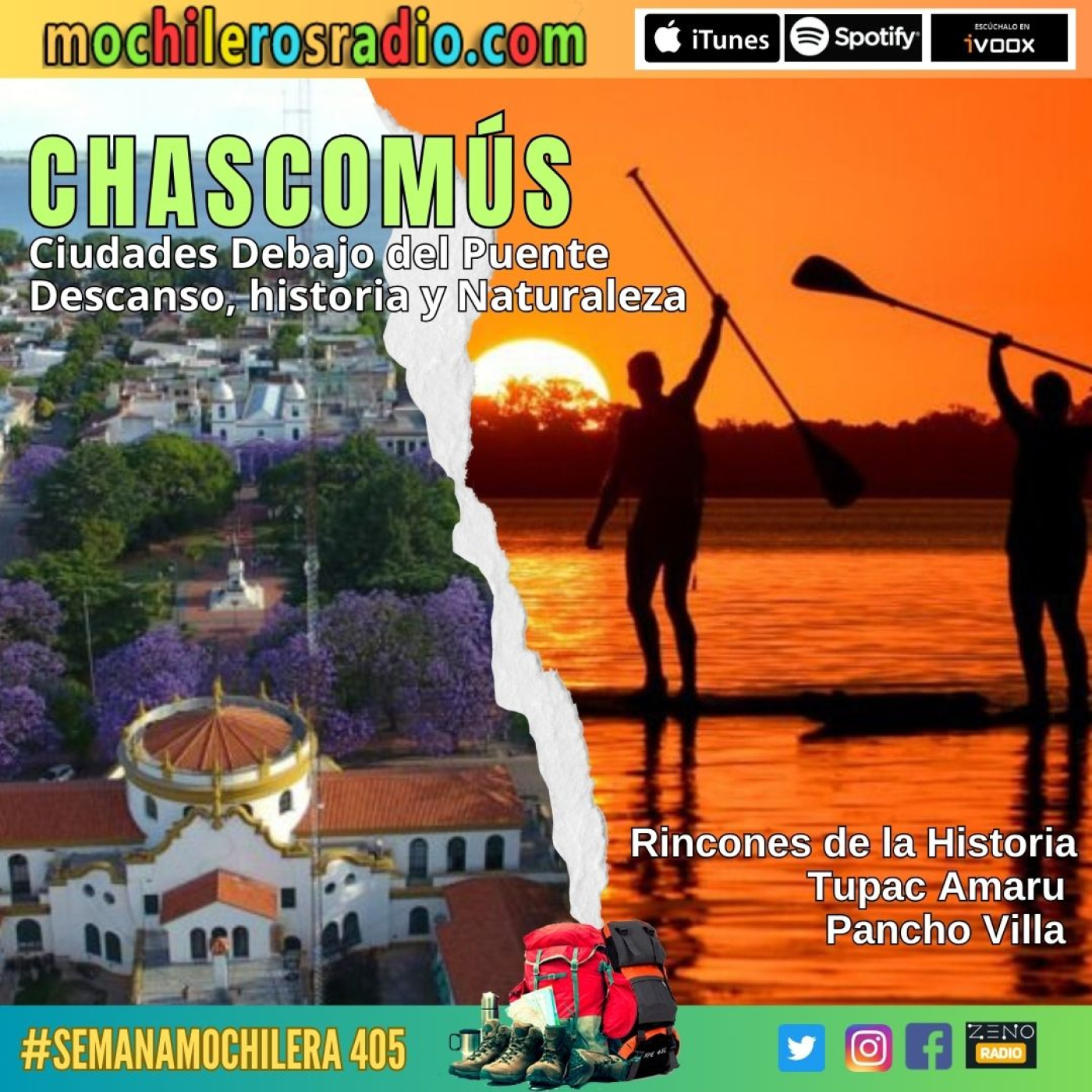 405 Mochileros 19 de Julio de 2024 episode artwork