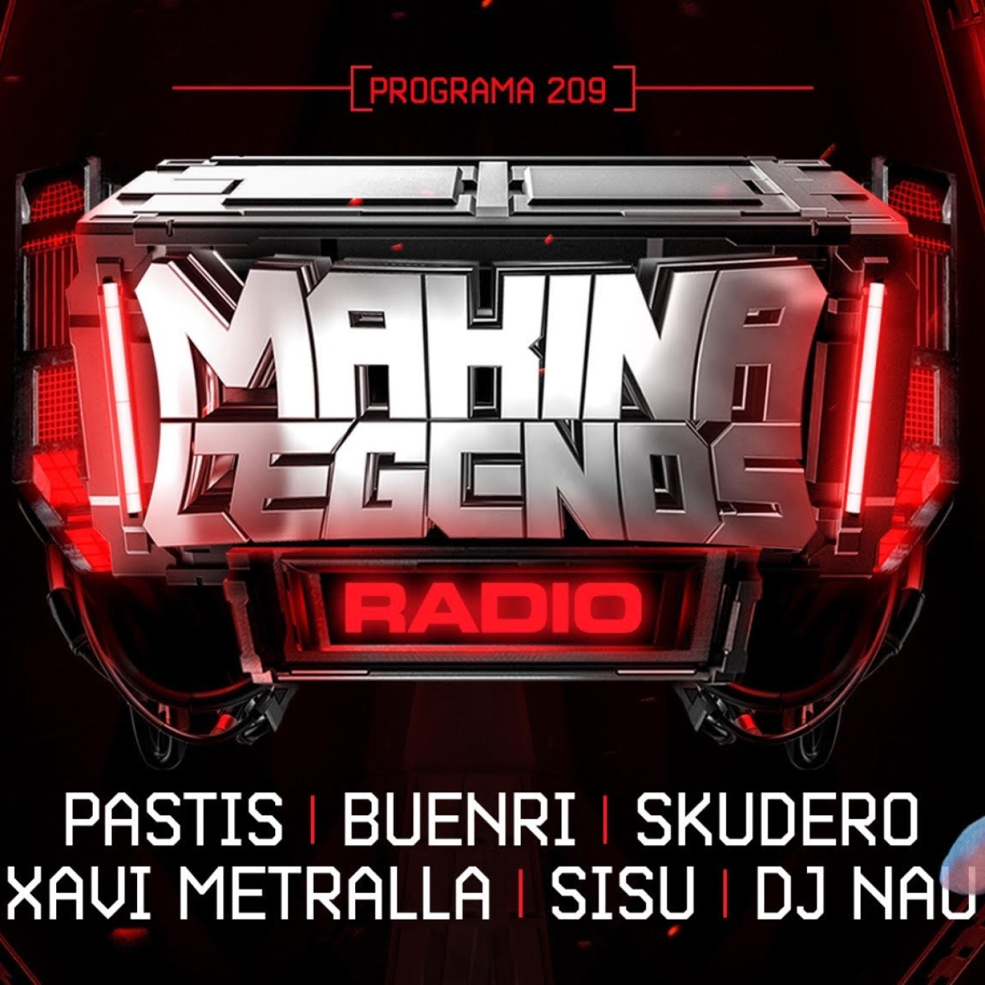 Makina Legends Radio T05 PGM 209 Skudero Hardcore Conference 09_06_24 episode artwork