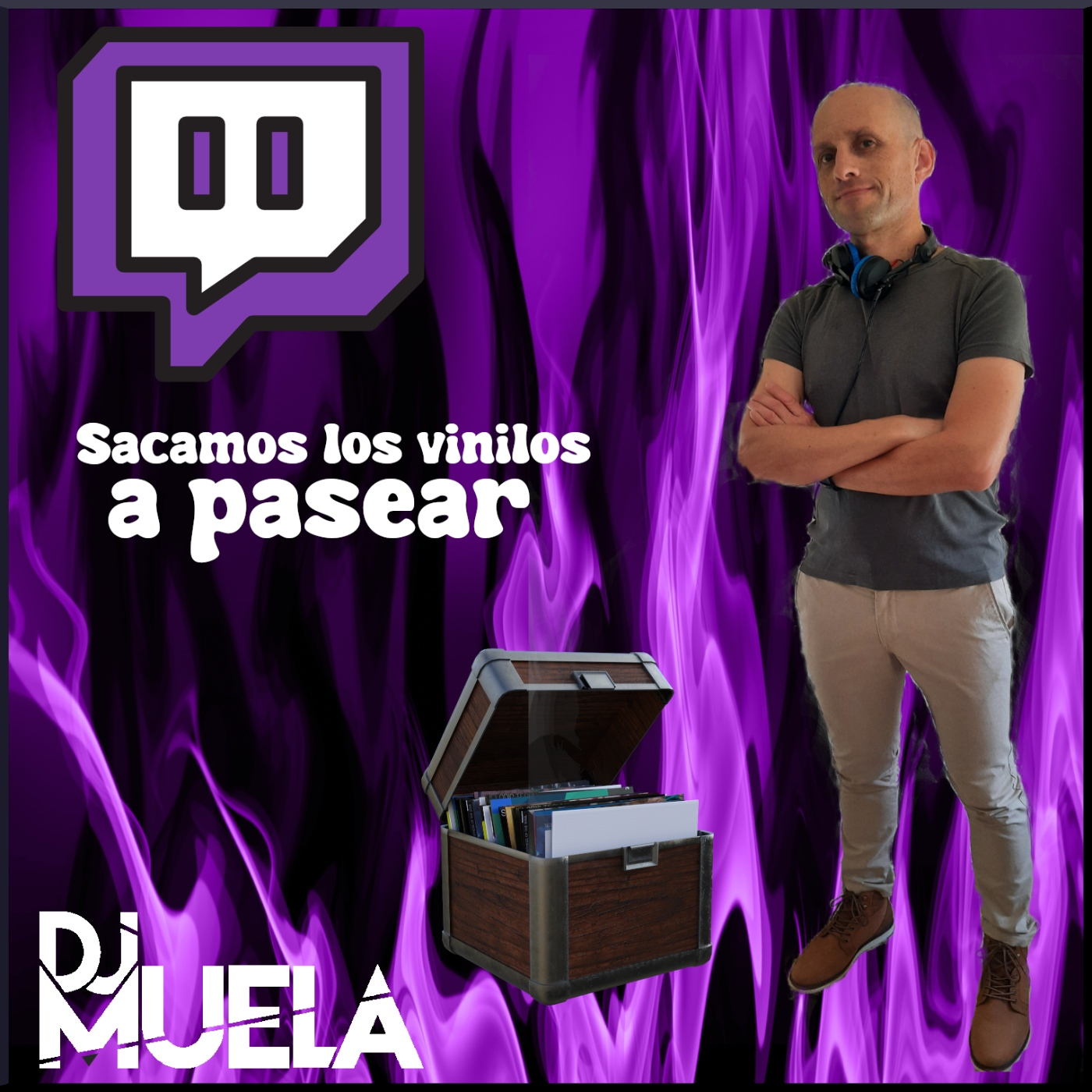 DjMuela - Sacamos los vinilos a pasear 22/02/2024 - Episodio exclusivo para mecenas episode artwork