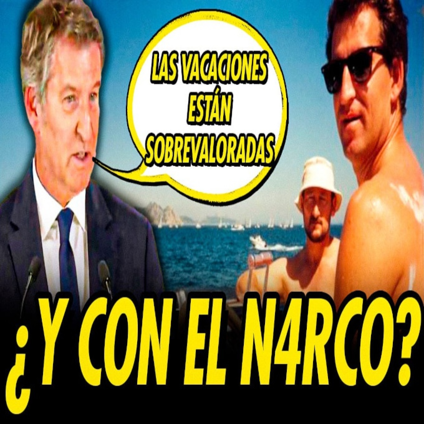 FEIJÓO SE DESPIDE MINUSVALORANDO LAS VACACIONES QUE LE PAGABA MARCIAL DORADO