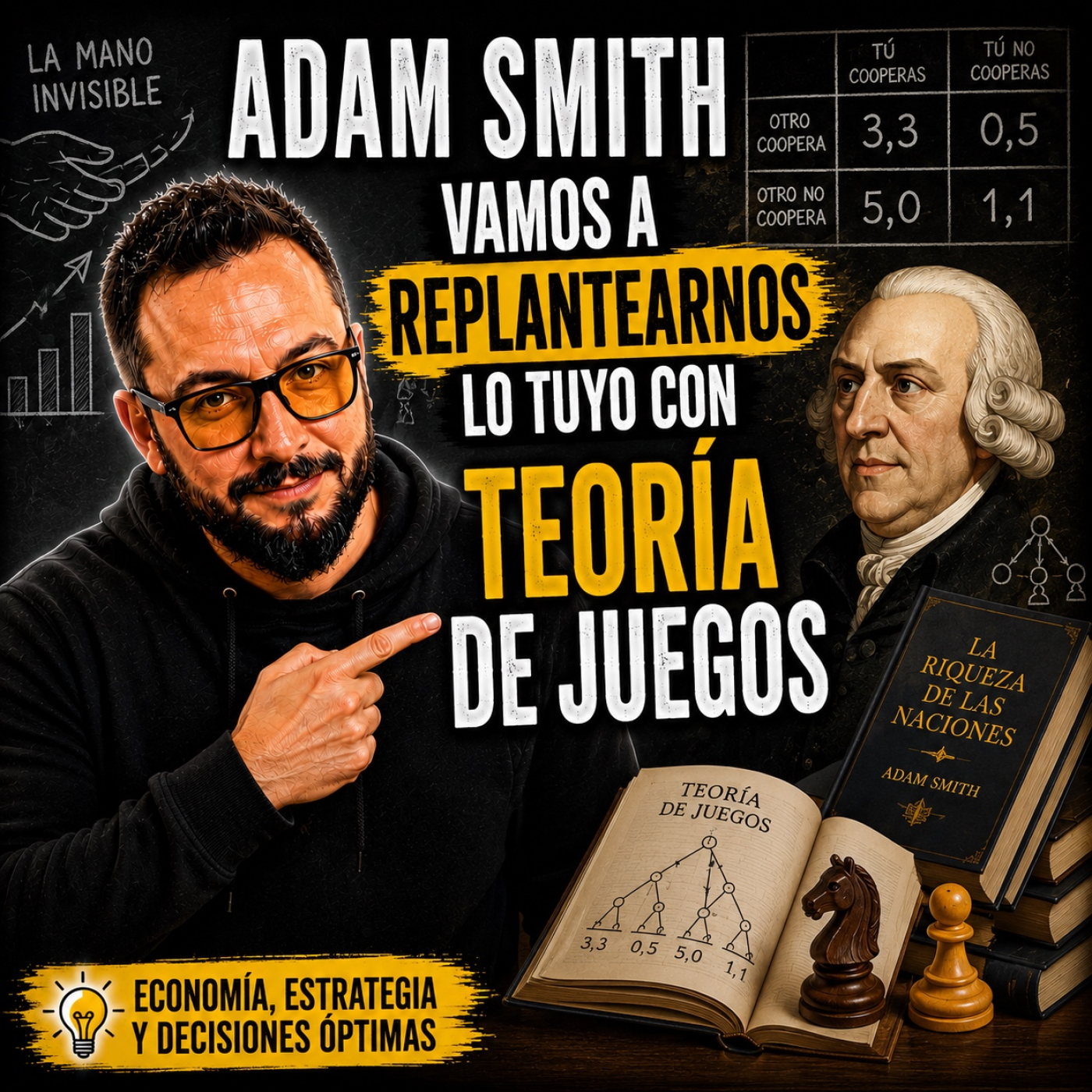 Adam Smith, vamos a replantearnos lo tuyo con la Teoría de Juegos episode artwork