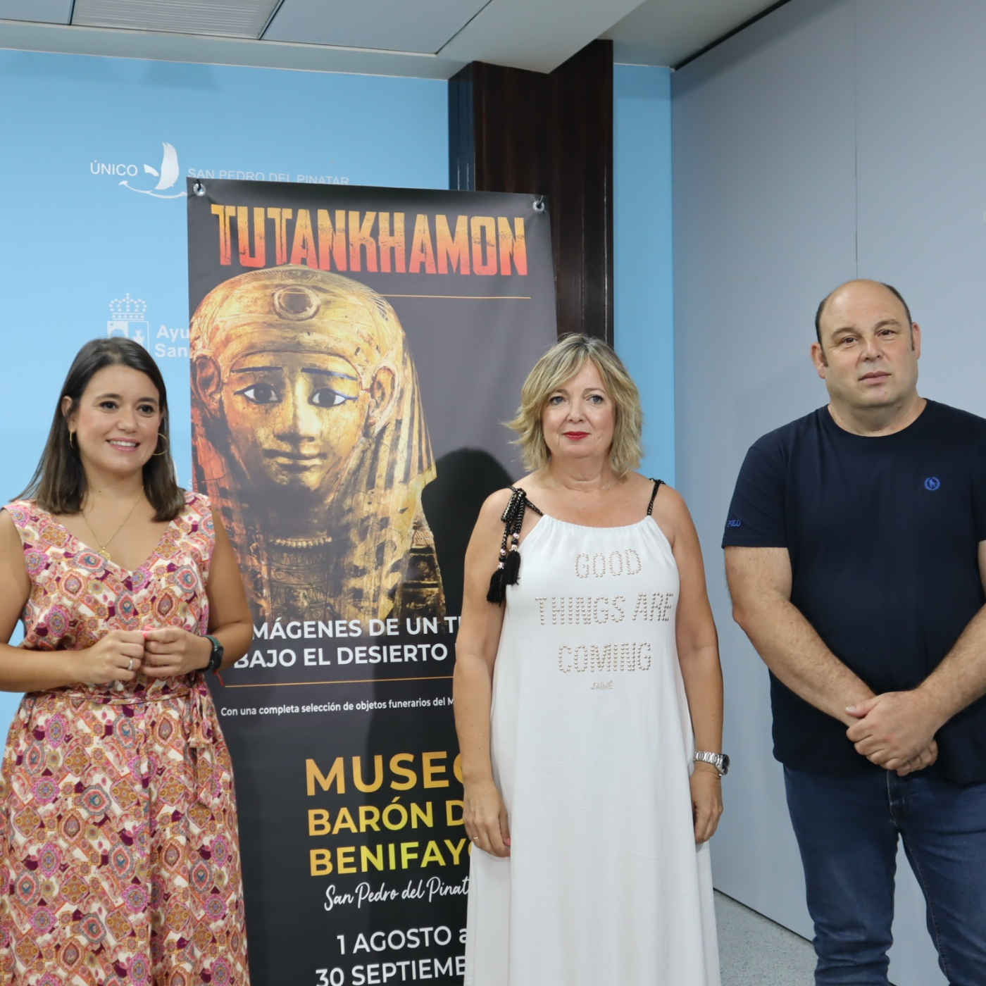 Rueda de prensa presentación exposición Tutankhamón episode artwork