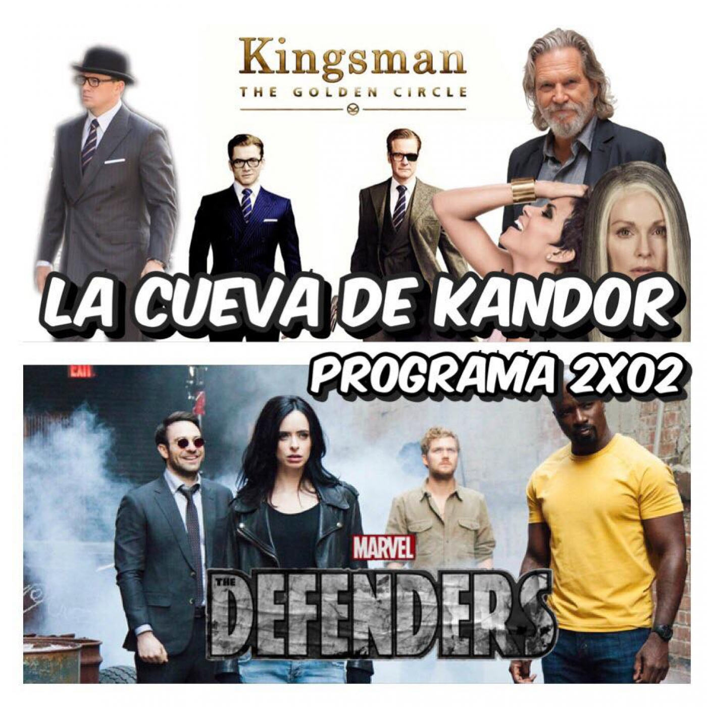 LCDK 2x02 Kingsman: El círculo de oro y The Defenders