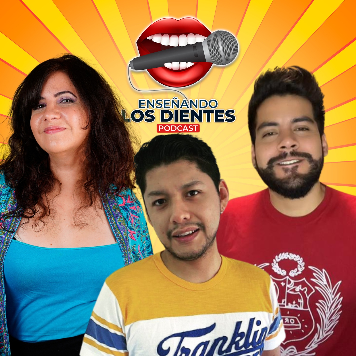 Enseñando los dientes