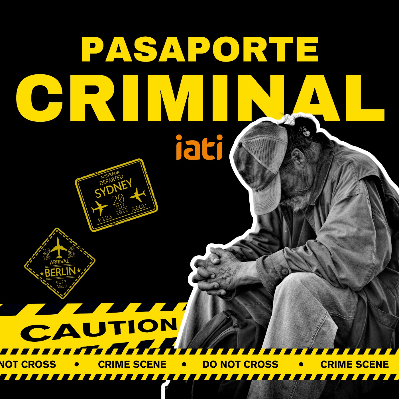 Pasaporte Criminal, Crímenes y Viajes