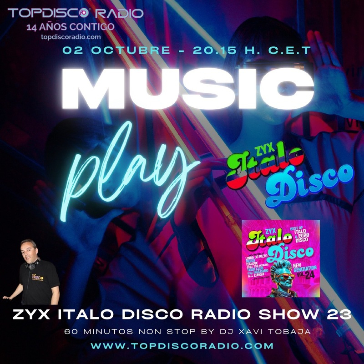Music Play Programa 244 ZYX Italo Disco Radio Show 23 episode artwork
