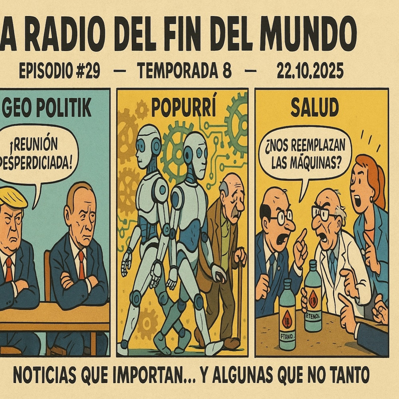 reunión desperdiciada / Obsolescencia programada humana 22.10.2025 episode artwork