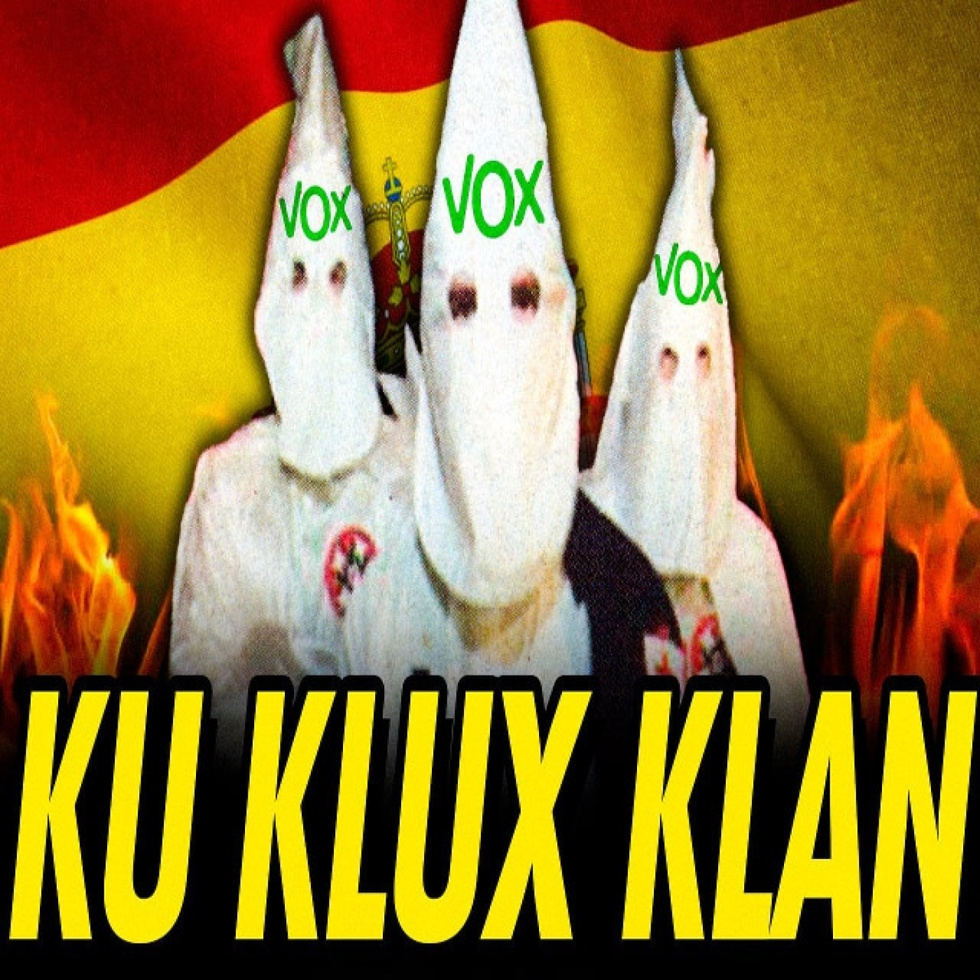 VOX EL KU KUX CLAN ESPAÑOL: TORRE PACHECO DESTAPA EL ODIO DE LA ULTRADERECHA