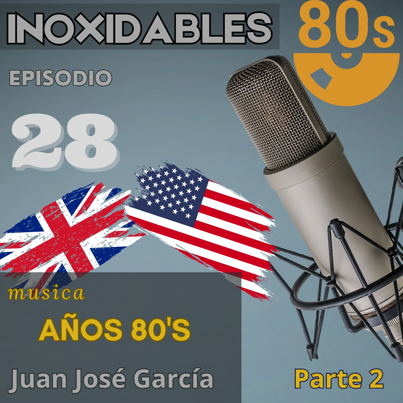 28 inoxidables Ingles 80's part 2 episode artwork