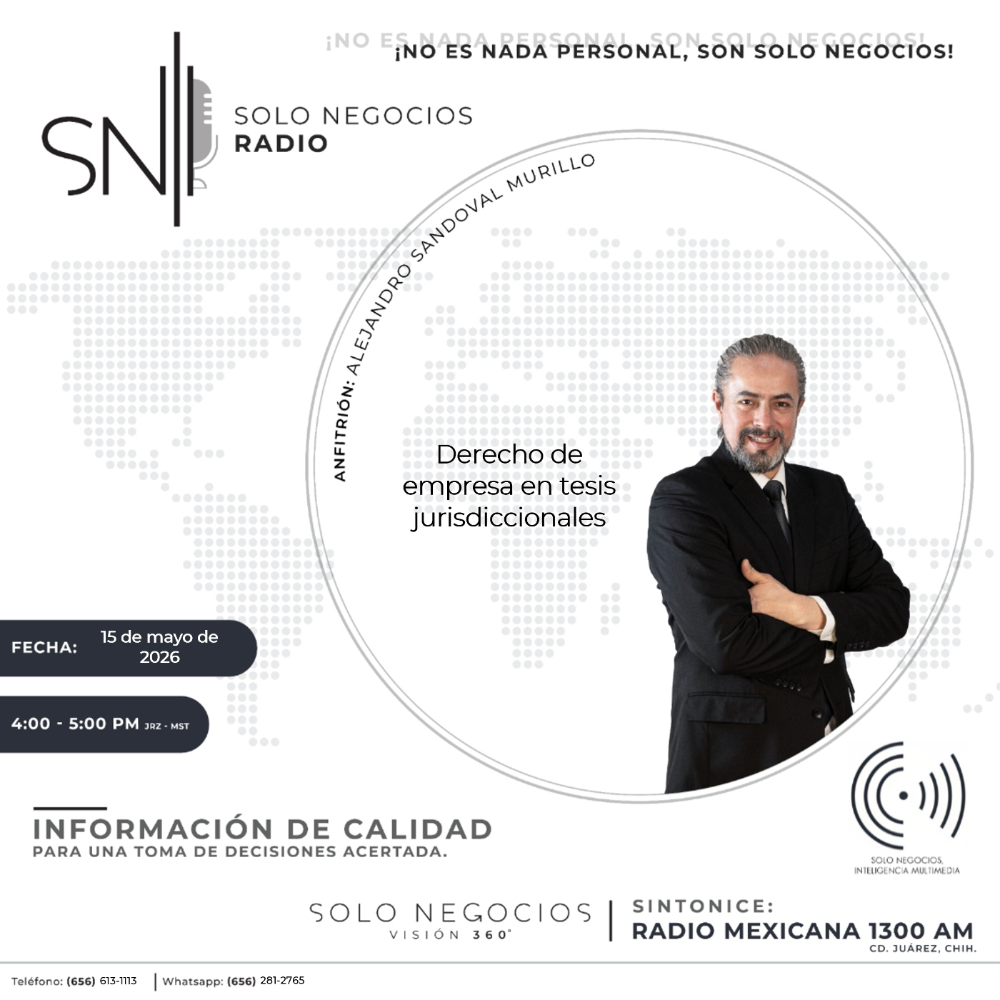 [SNR-15/05/2026] Derecho de empresa en tesis jurisdiccionales