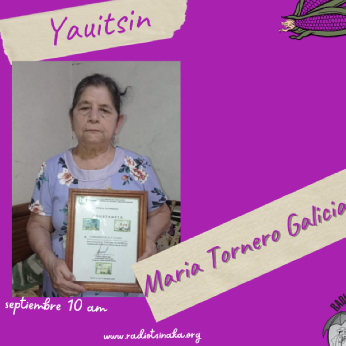 Radio Tsinaka Maria Tornero Galicia