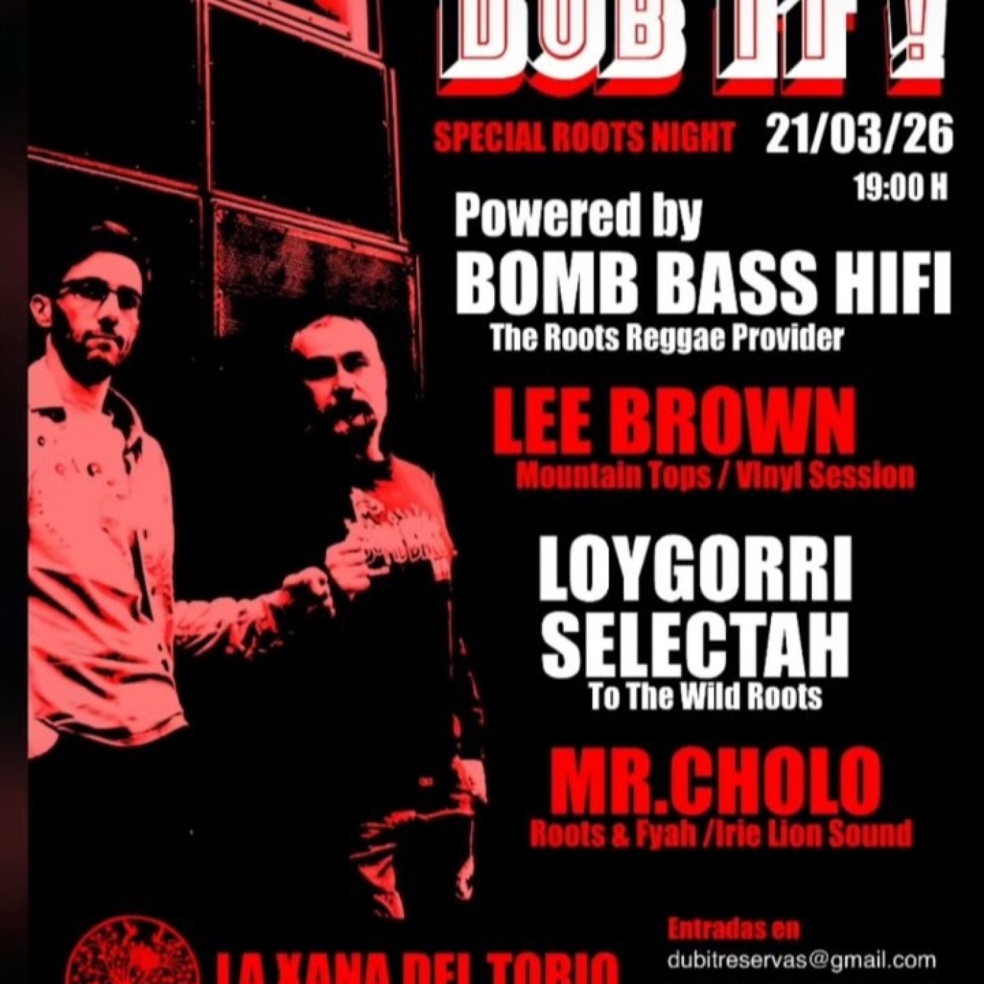 Reggae Burning Etxea 15-03-26