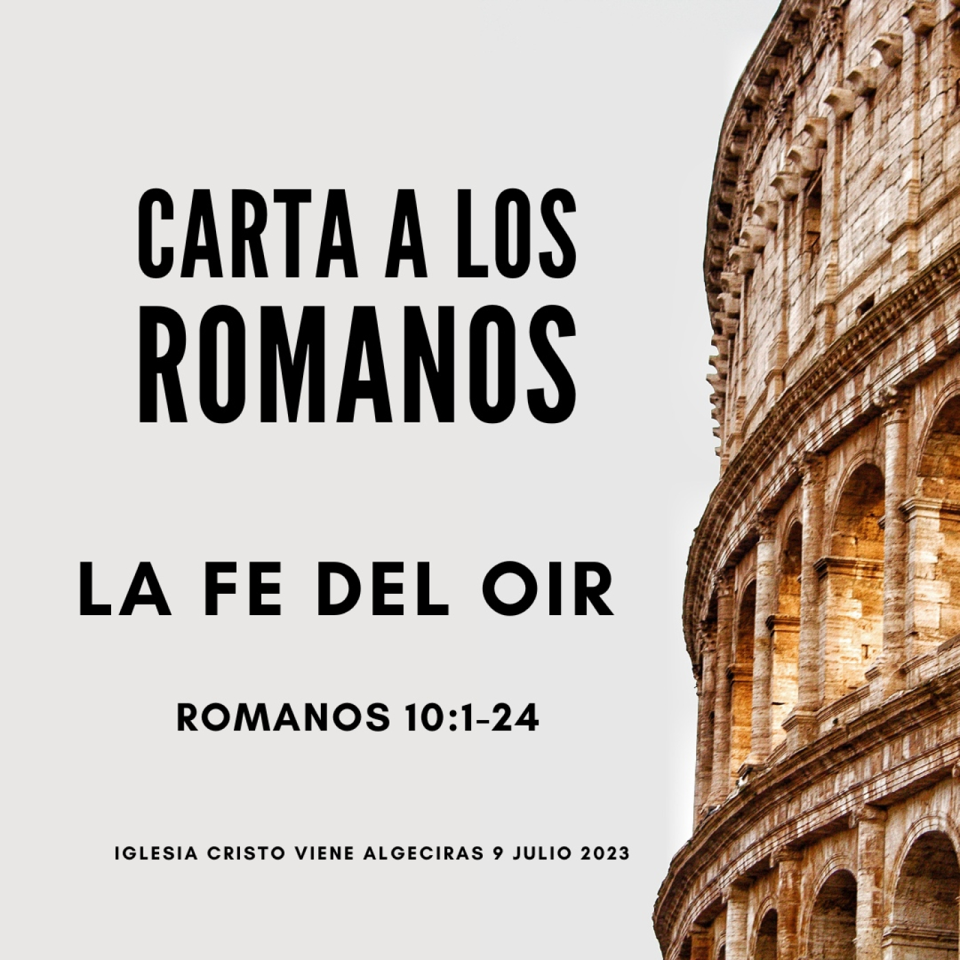 Predicaciones Iglesia Cristo Viene