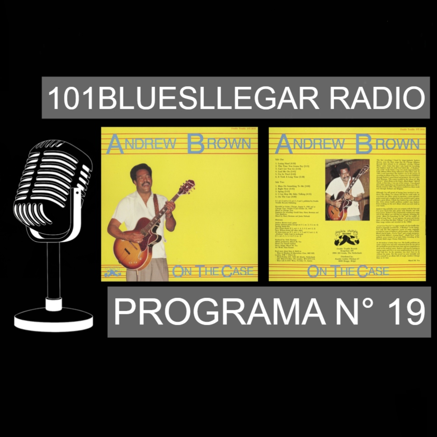101Bluesllegar Radio - Programa N° 19 (2026) Andrew Brown episode artwork