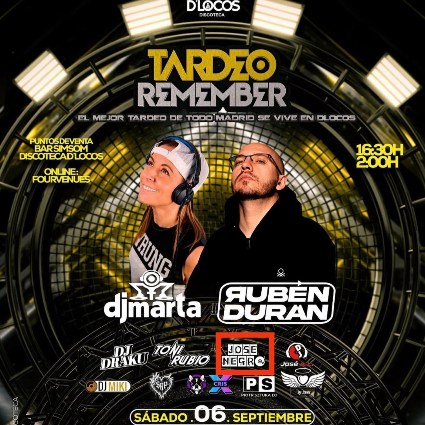 Sesiones remember 90\'s y 2000\'s