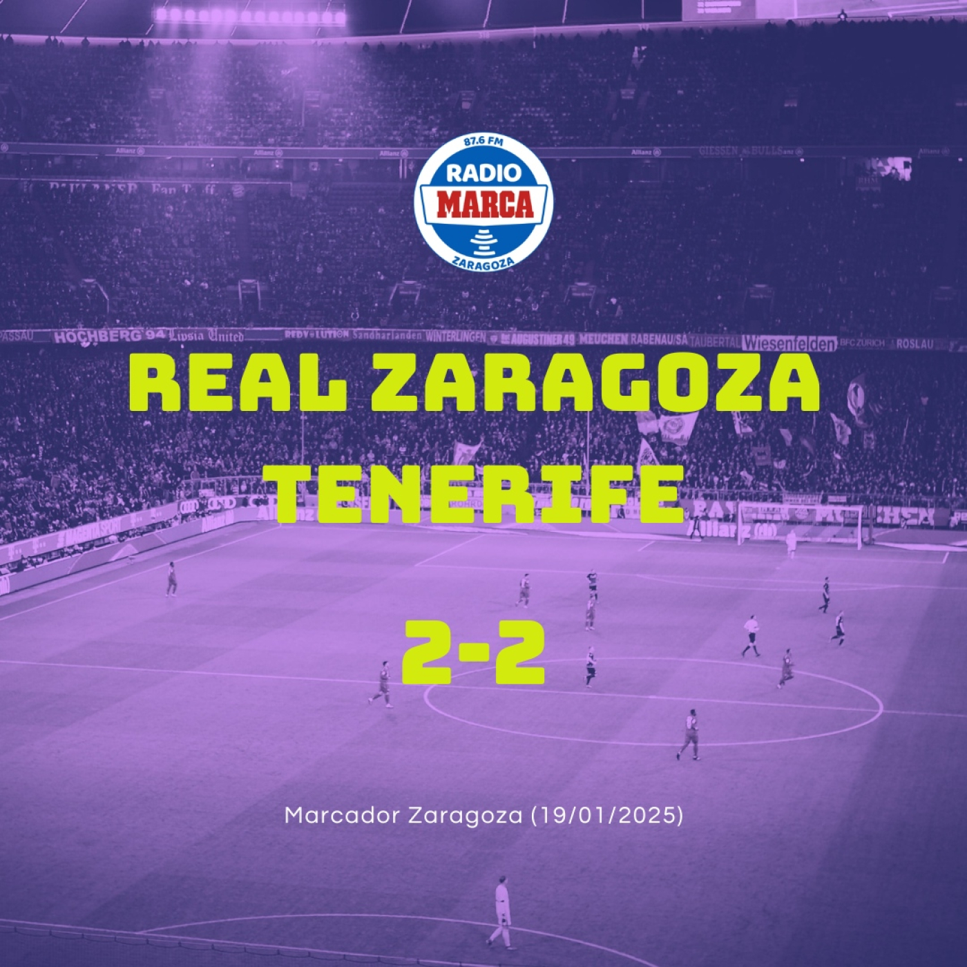 19-01-2025 - Marcador Zaragoza Goles episode artwork