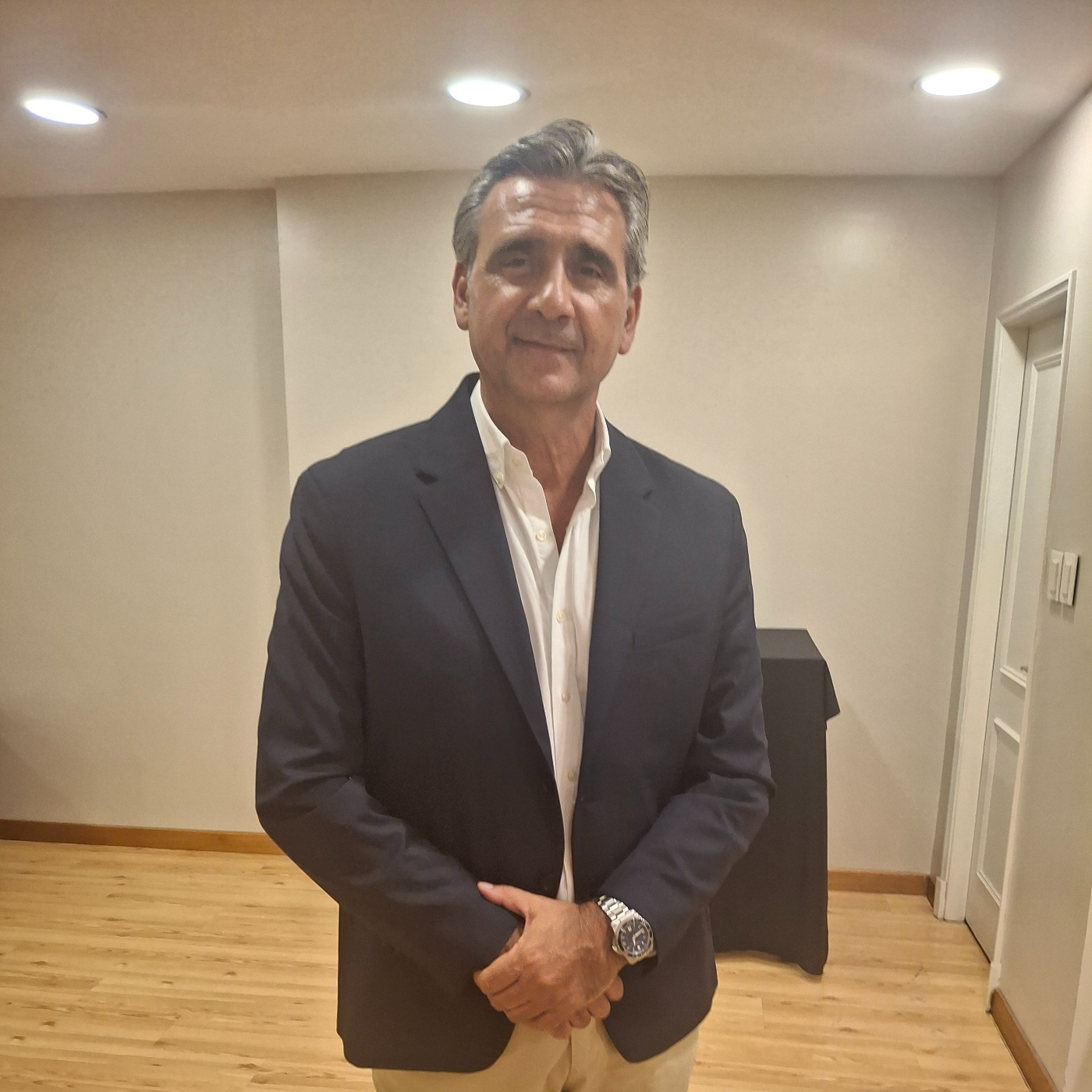 Dr. Fernando Burgos Jefe del Área Ambulatoria de Pediatría del Hospital Universitario Austral y de la Fundación Vacunar
