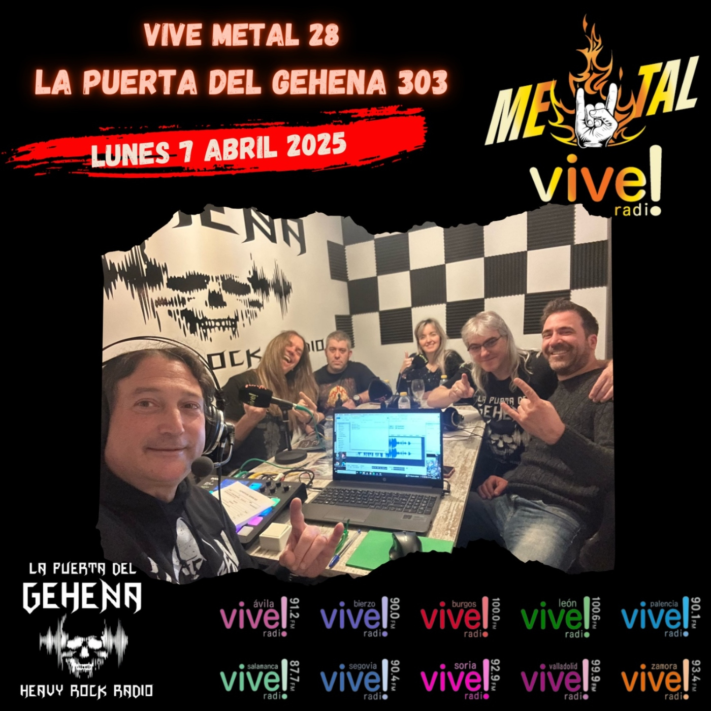 VIVE METAL Y LA PUERTA DEL GEHENA