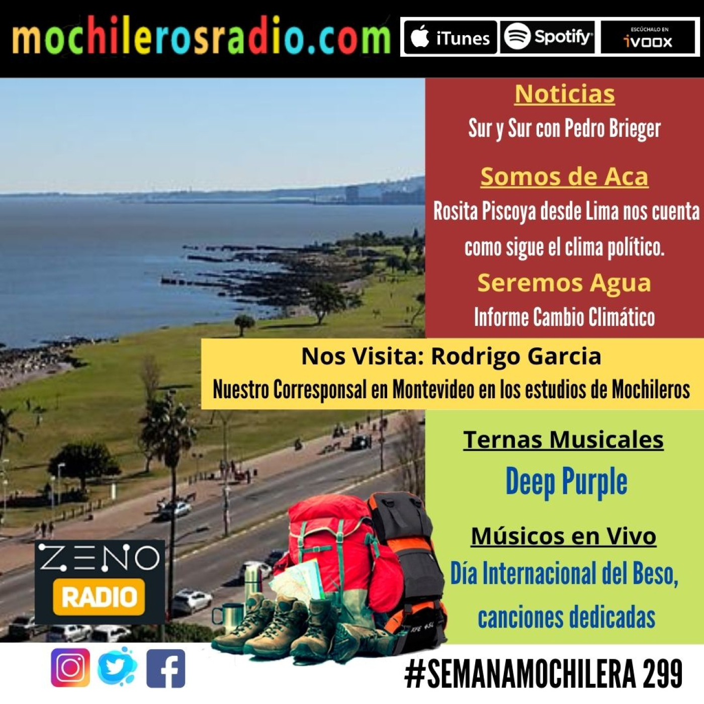 Mochileros 299 - 15 de Abril del 2022 episode artwork