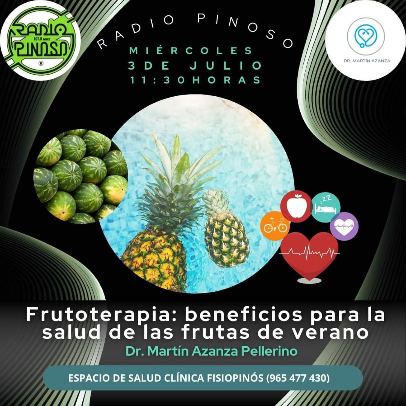 La Hora de la Salud: Martín Azanza nos habla de las frutas de verano episode artwork