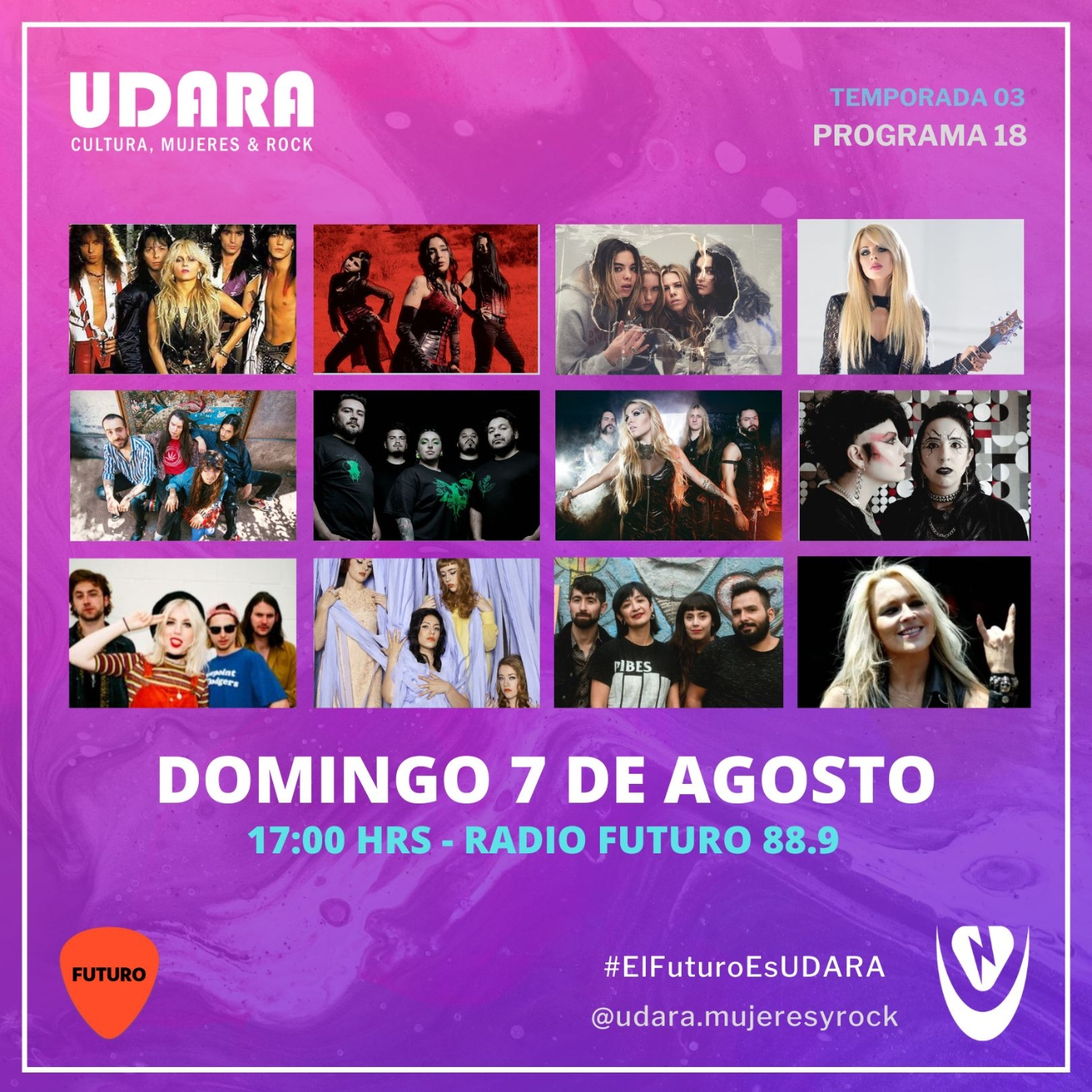 Udara Mujeres y Rock