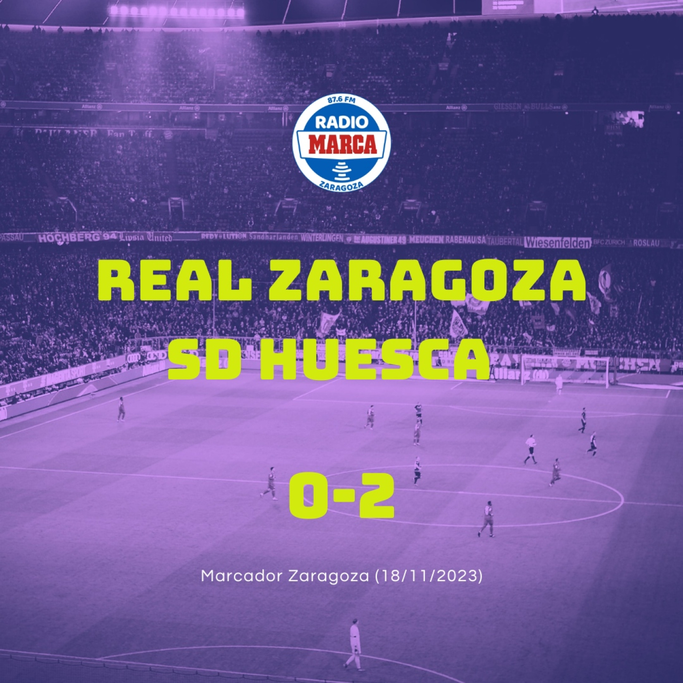 Marcador Zaragoza 18-11-2023 episode artwork