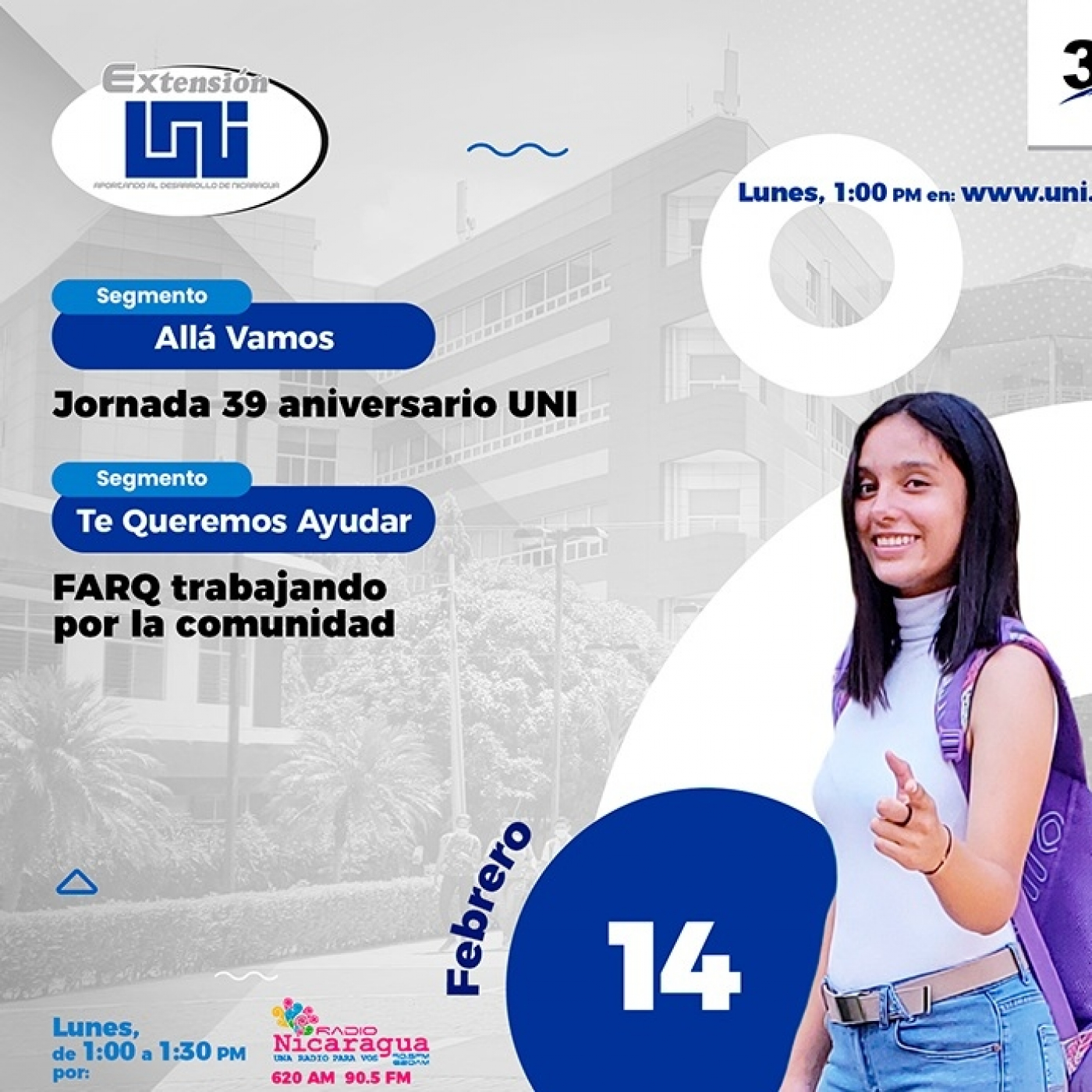 Extensión UNI #296 - 14 de febrero 2022. episode artwork