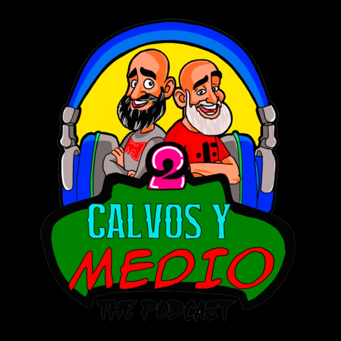Dos calvos y medio