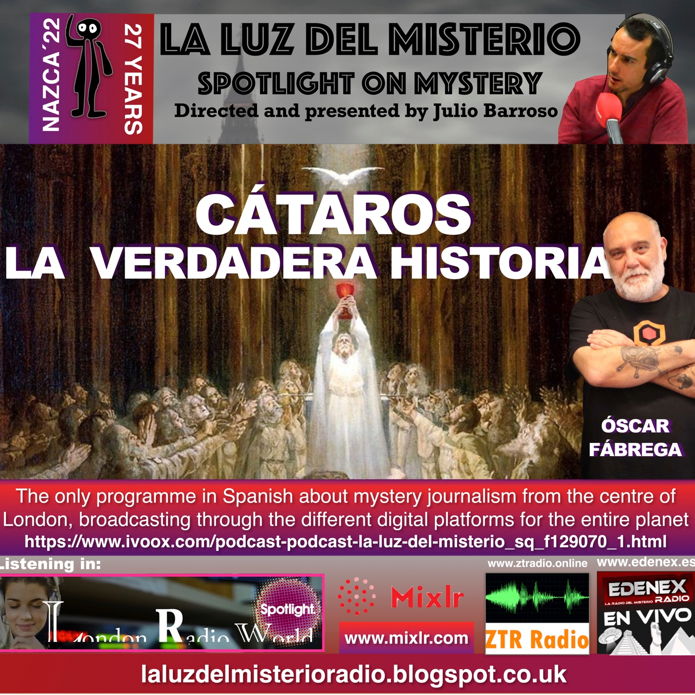 Cátaros: La verdadera historia con Óscar Fábrega