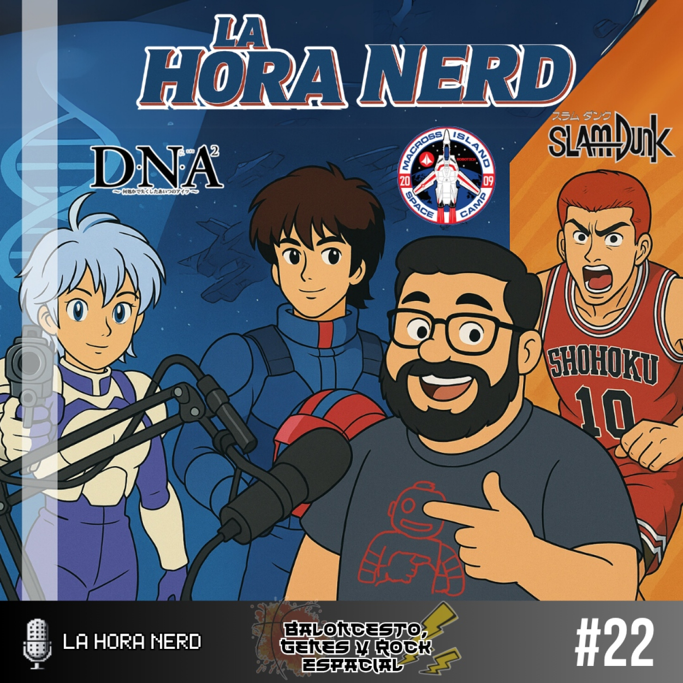 La Hora Nerd #22 - Baloncesto, Genes y Rock Espacial episode artwork