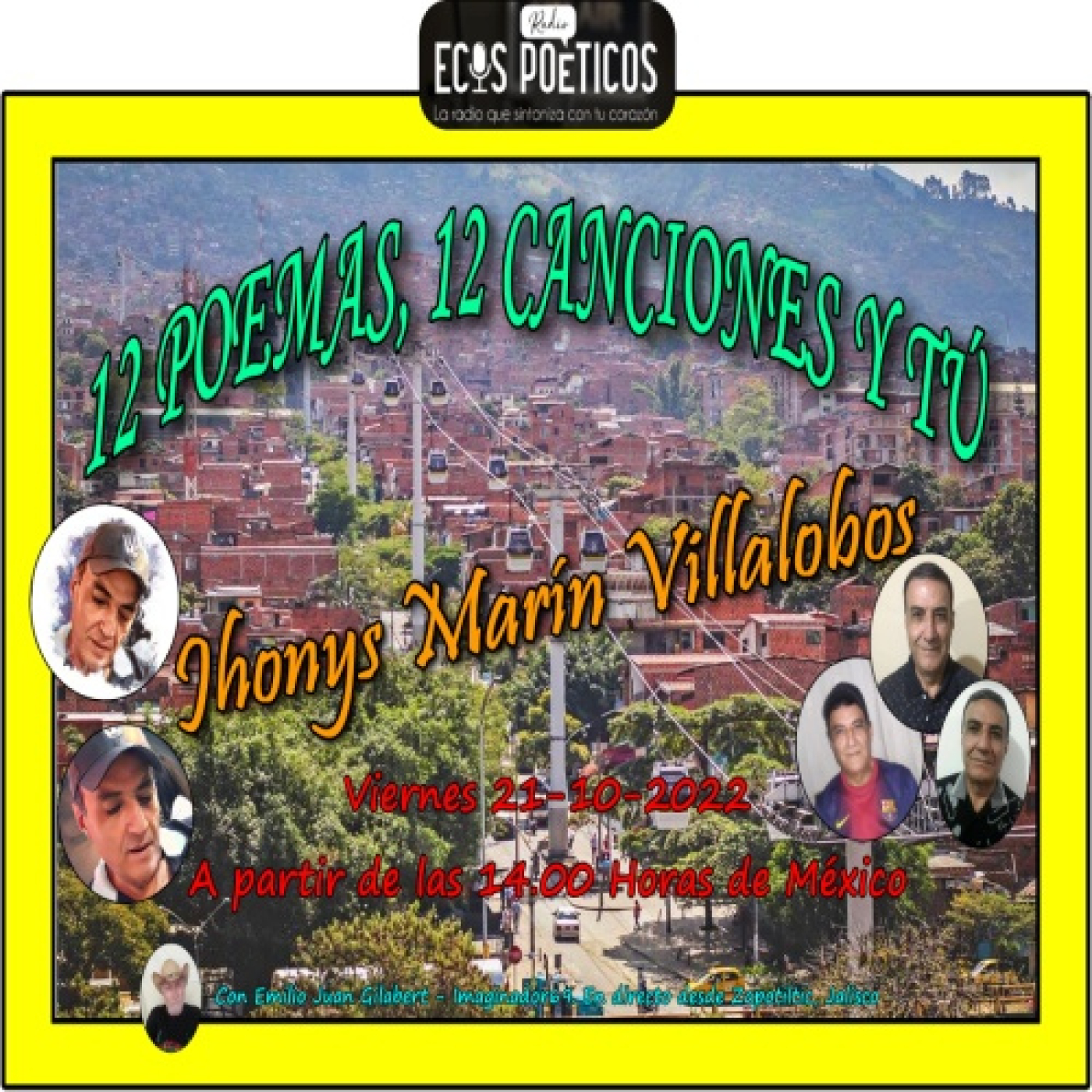 ECOS POÉTICOS - 12 POEMAS, 12 CANCIONES Y TÚ