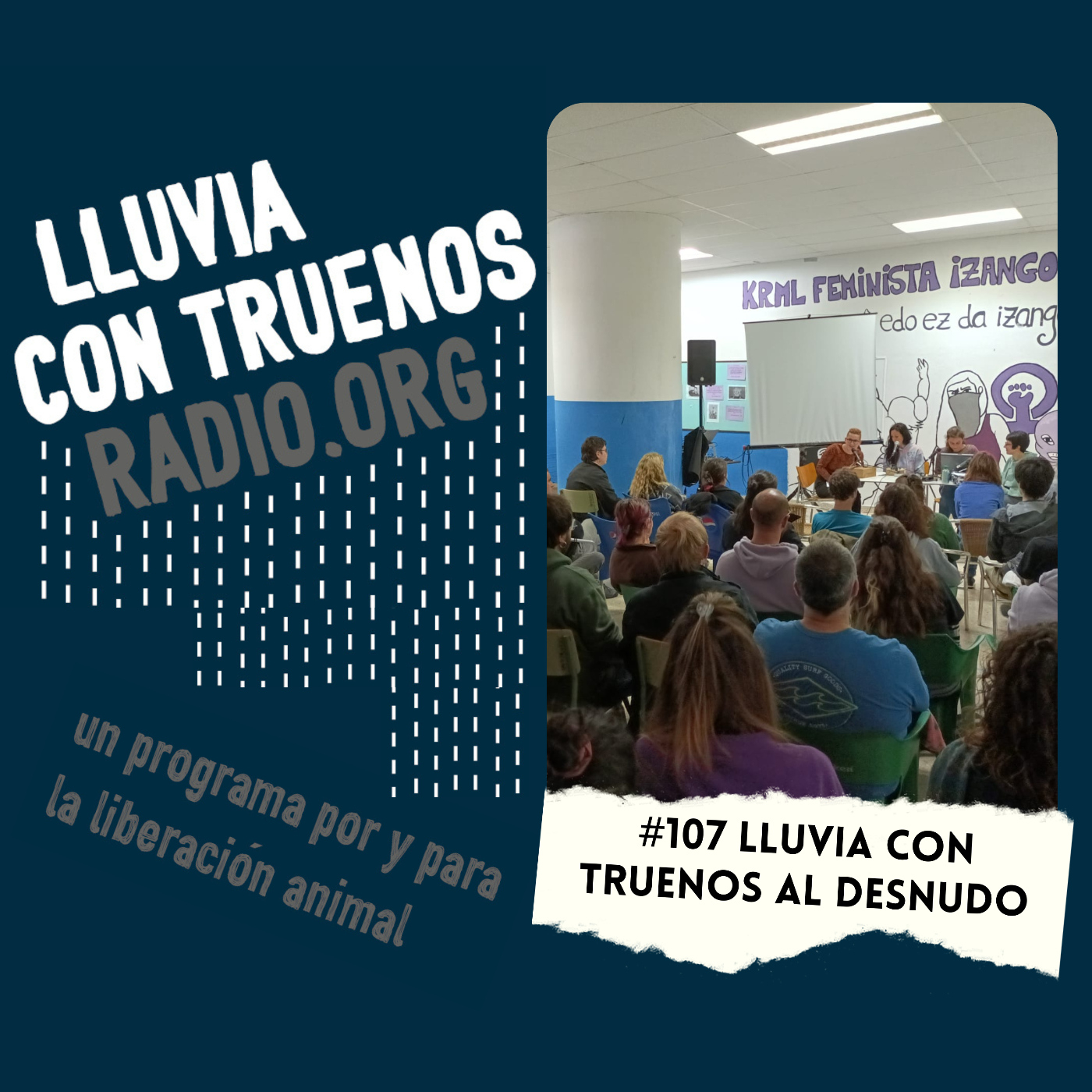 Lluvia con truenos radio
