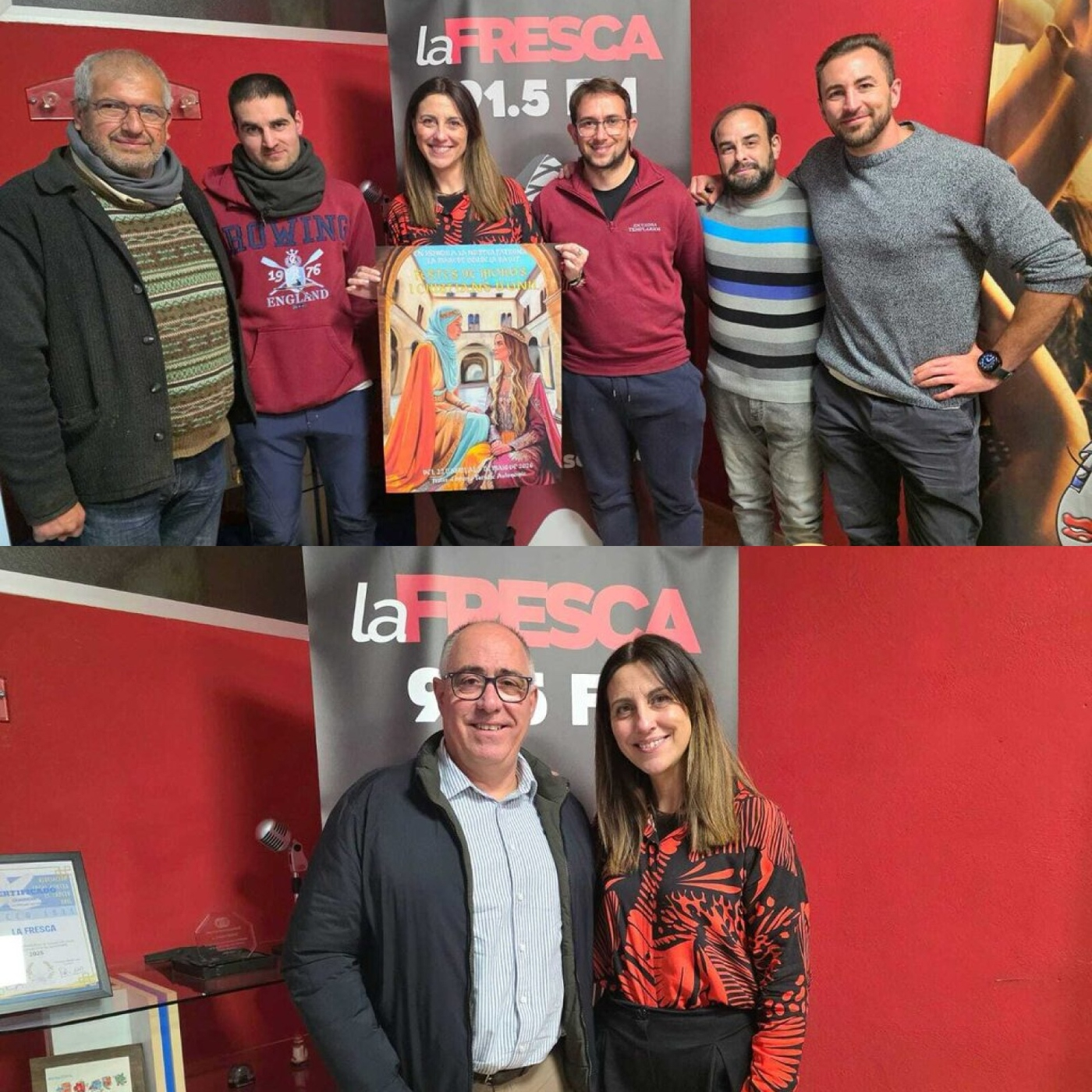 Los sargentos de comparsa y el pregonero de las fiestas de Onil 2026 protagonizan el programa L’Espai Fester episode artwork