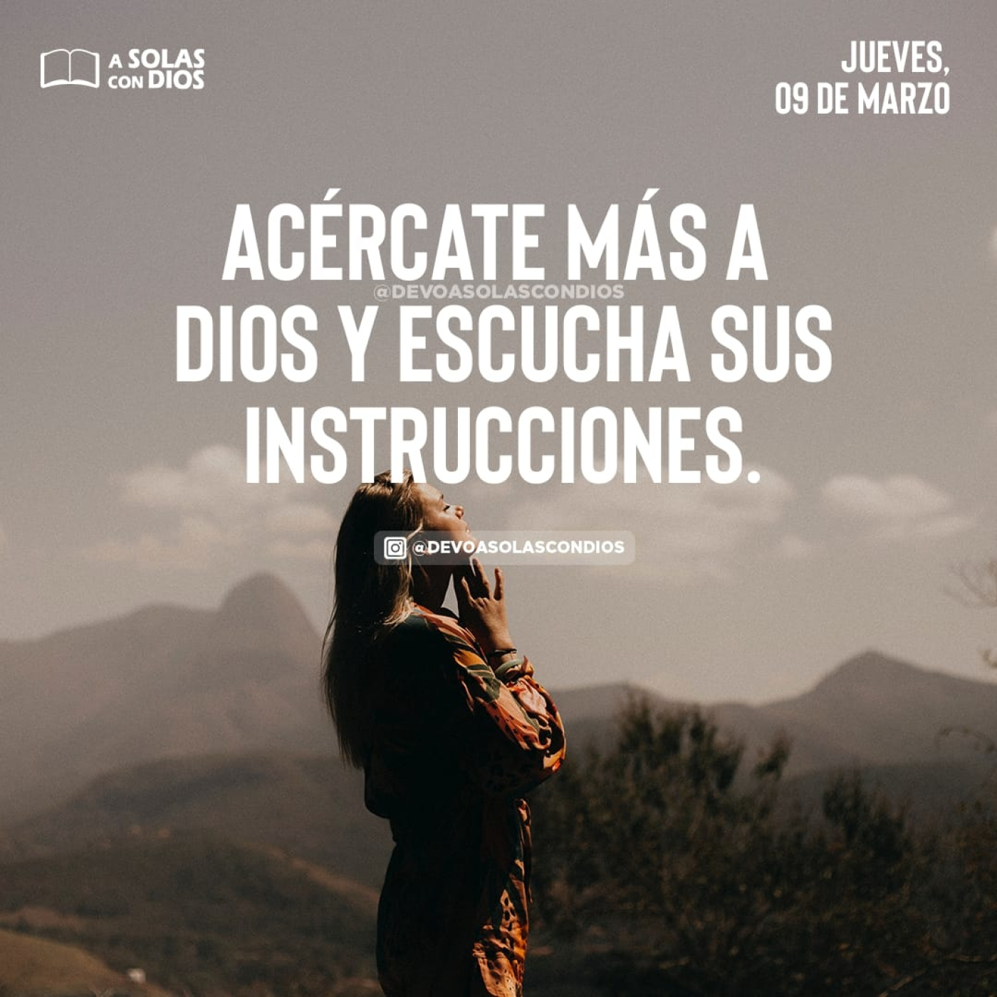 A Solas con Dios