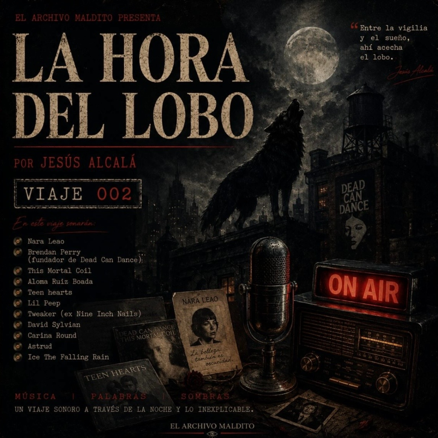 Viaje 002 con Brendan Perry - This mortal coil - David Sylvian - Nara Leao episode artwork