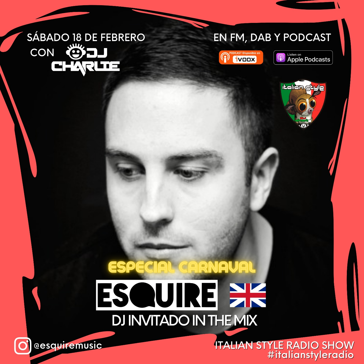 ITALIAN STYLE radio show 869 18-02-2023 episode artwork