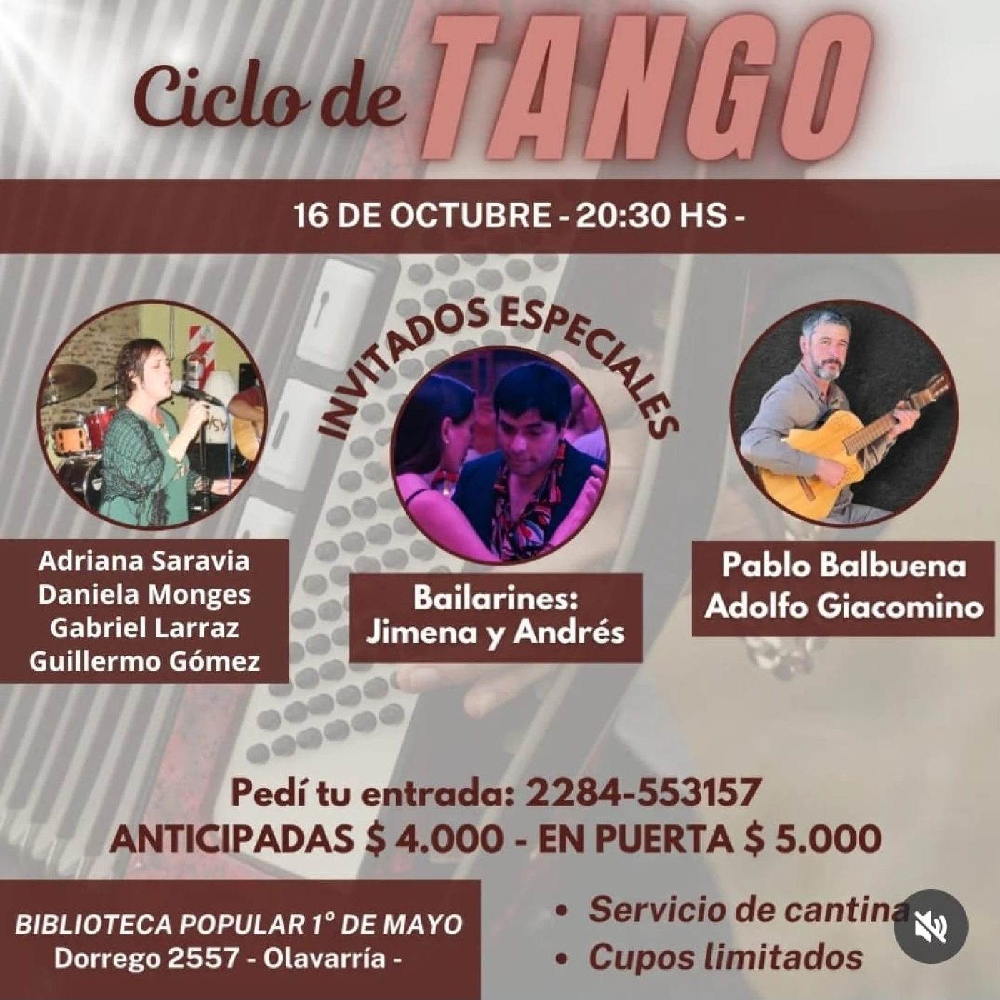 En Avenidas / Adriana Saravia / Ciclo de Tango episode artwork
