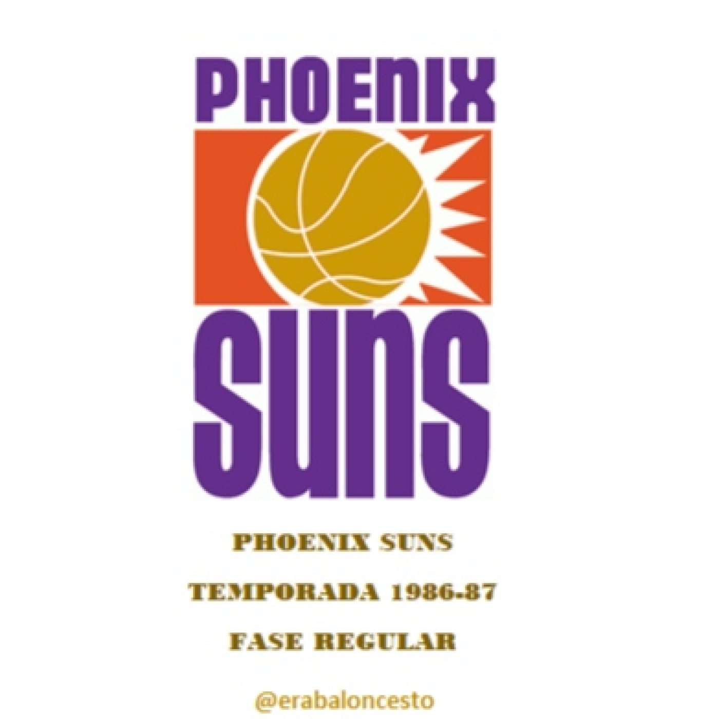 Era baloncesto - NBA 1987 (19) – Phoenix Suns