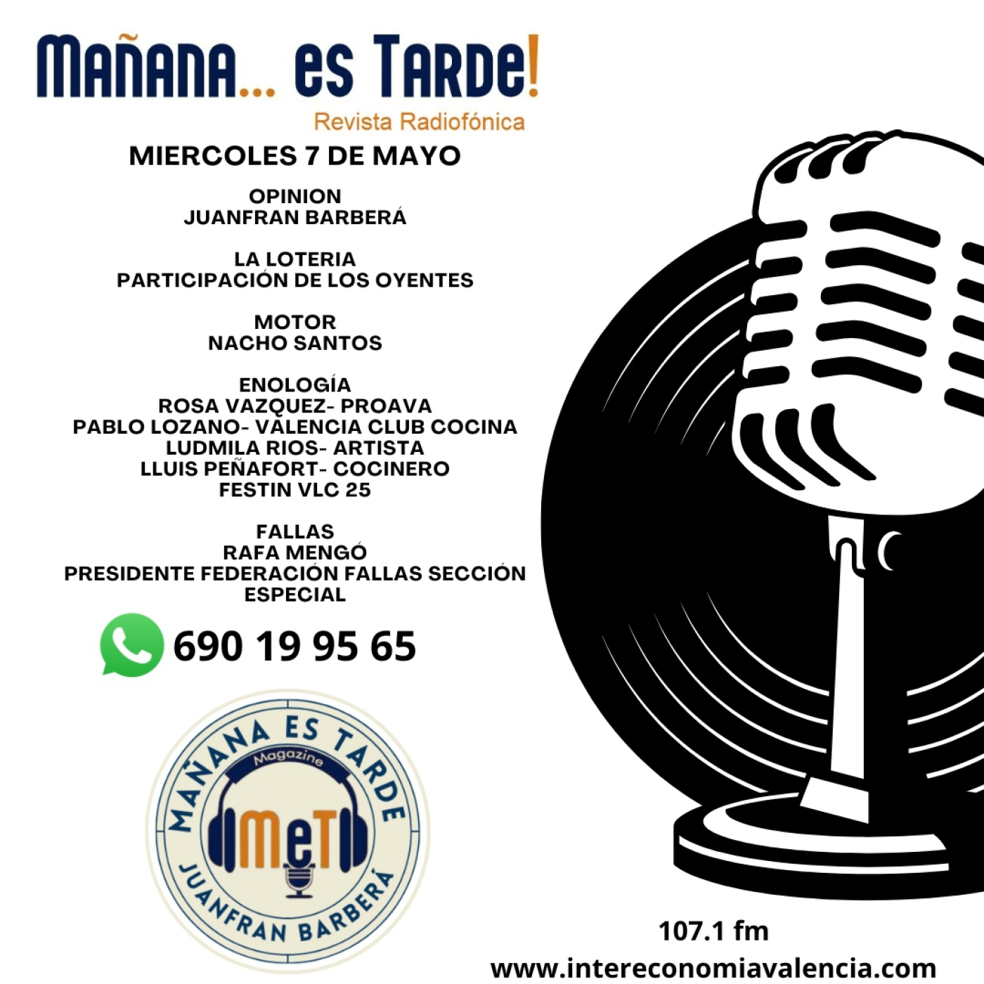 MAÑANA ES TARDE!!! MET