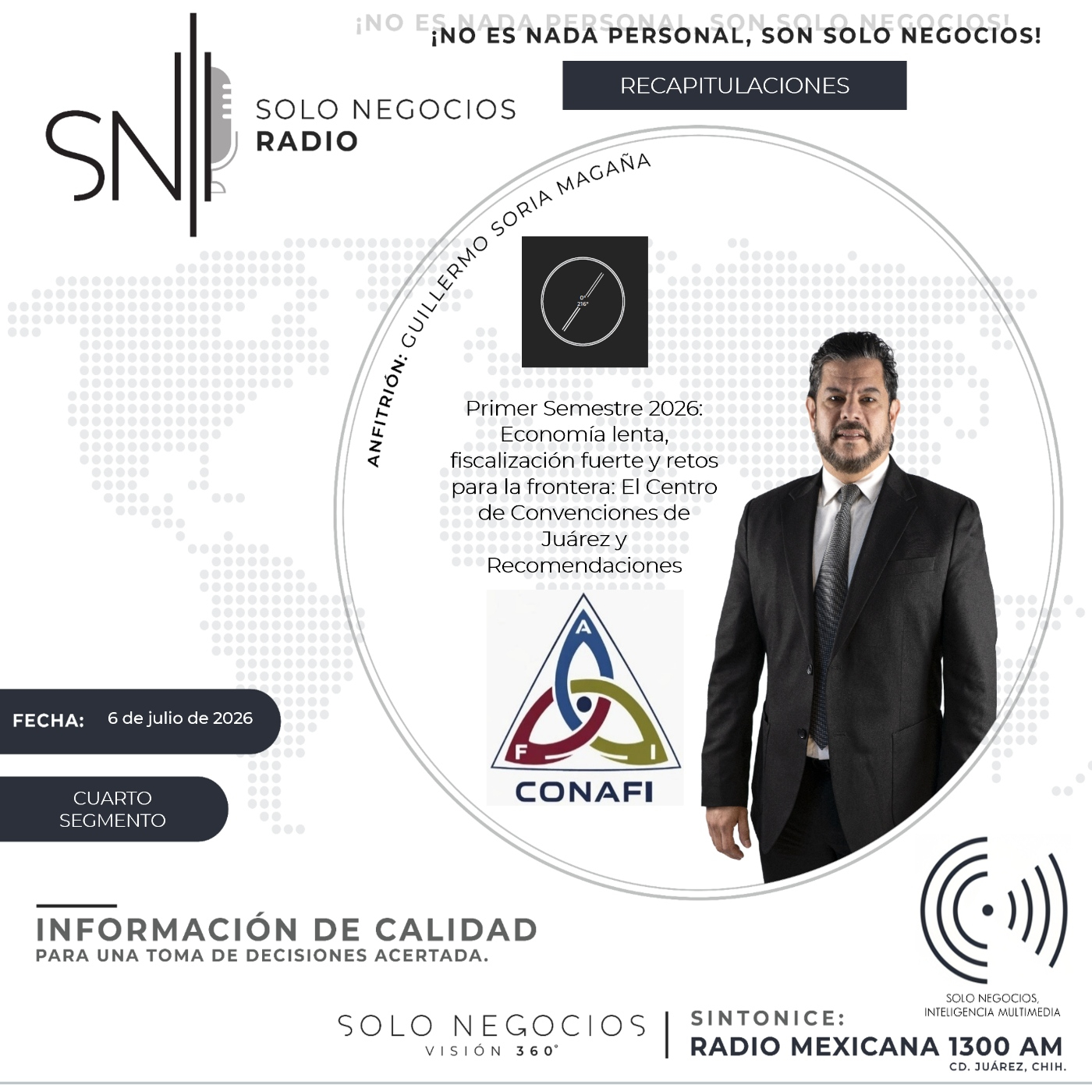 [SNR] Cuarto segmento de Solo Negocios Radio del 6 de julio de 2026 episode artwork