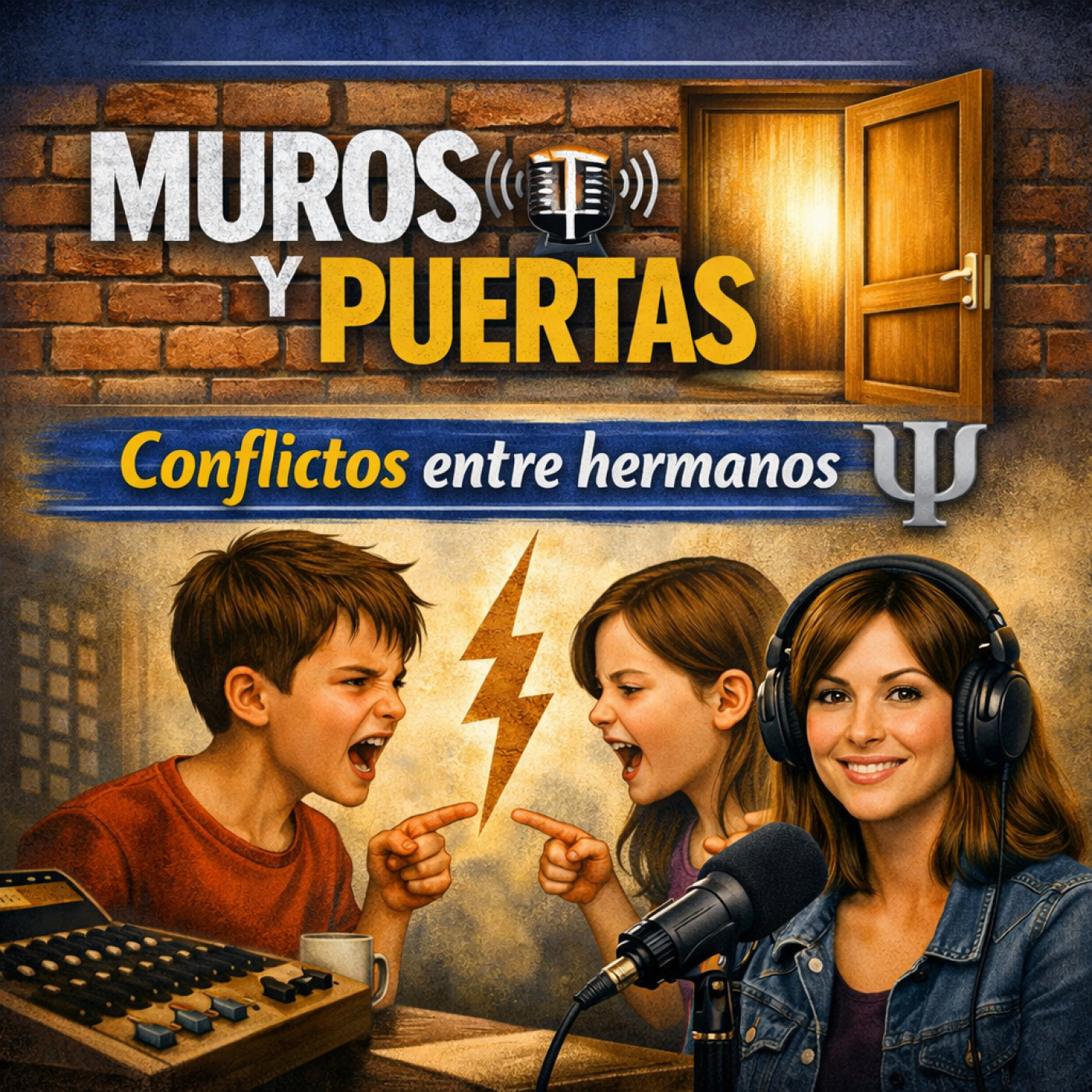 Muros y Puertas: «¿Cómo manejar los conflictos entre hermanos?»