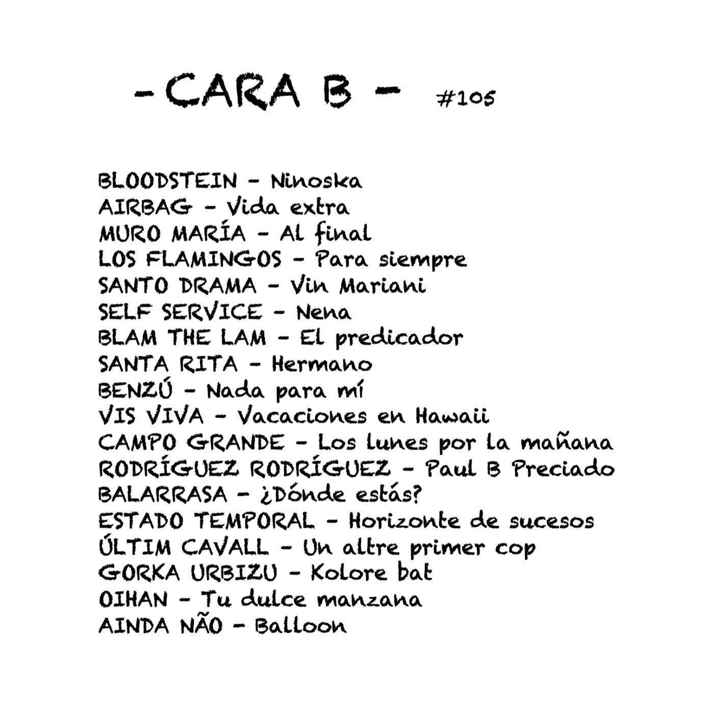 Cara B - 105