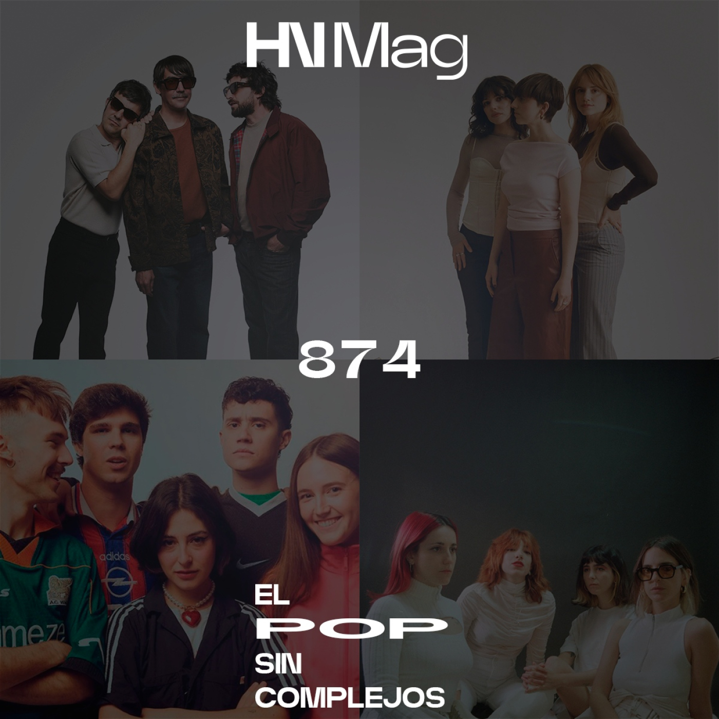 HNMag|T14|874| Lori Meyers, The Crab Apples, Vangoura, Vicente Calderón, Margarita Quebrada, Ciudad Naranco, etc...